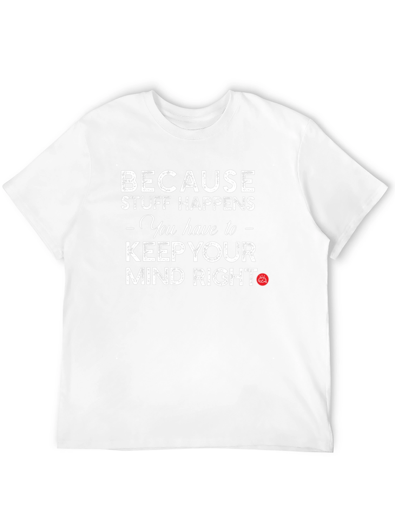 Keep Your Mind Right Graphic Tee - Black