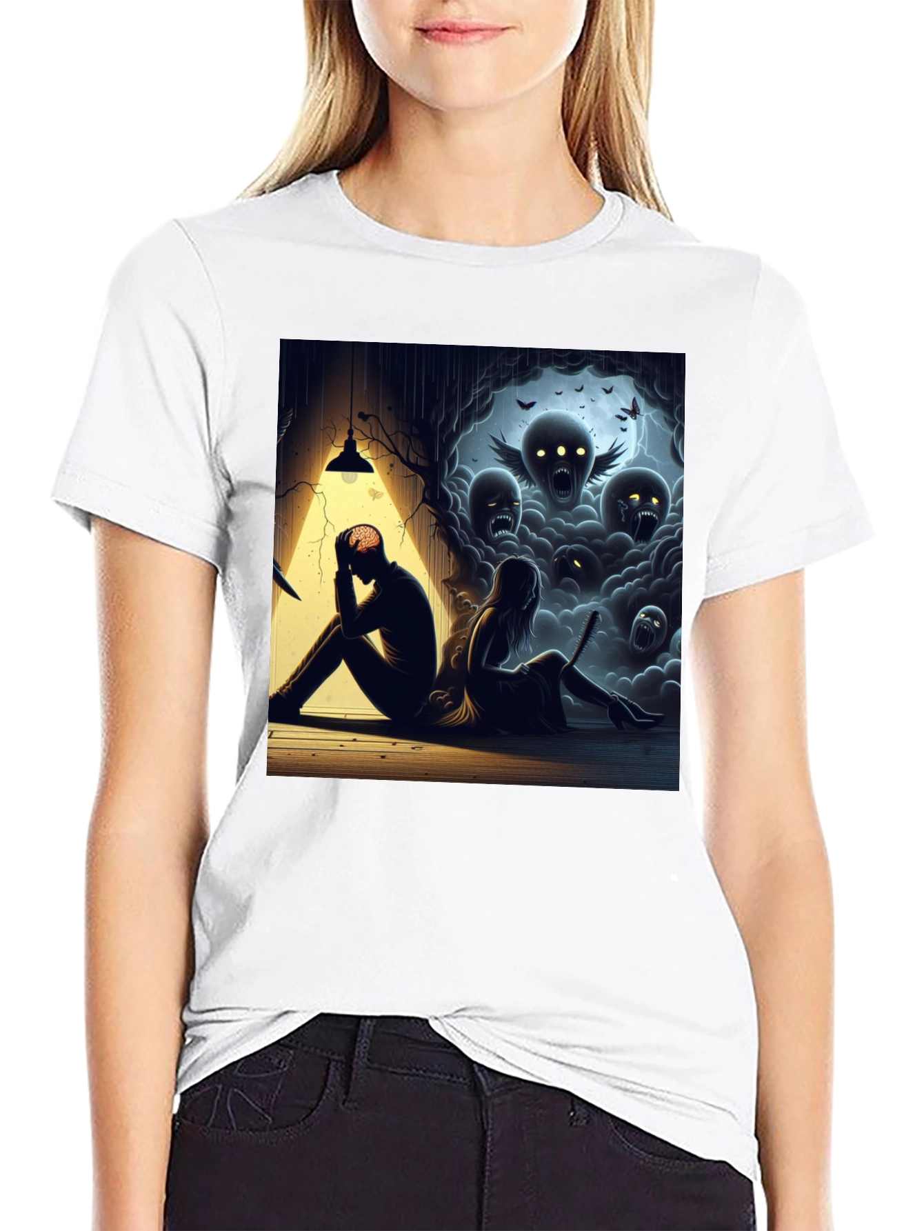Dark Dreams T-Shirt - Unisex Graphic Tee
