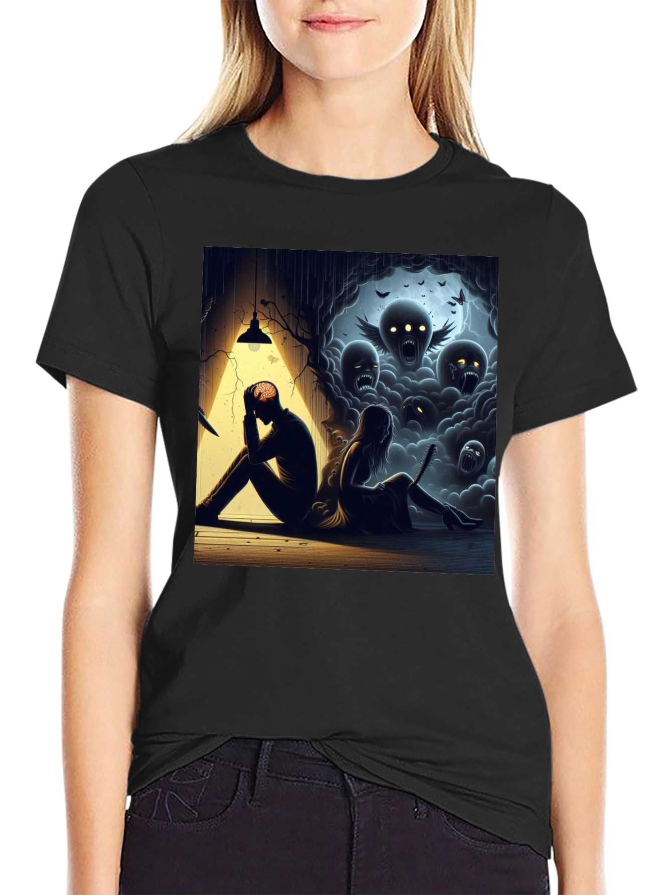 Dark Dreams T-Shirt - Unisex Graphic Tee