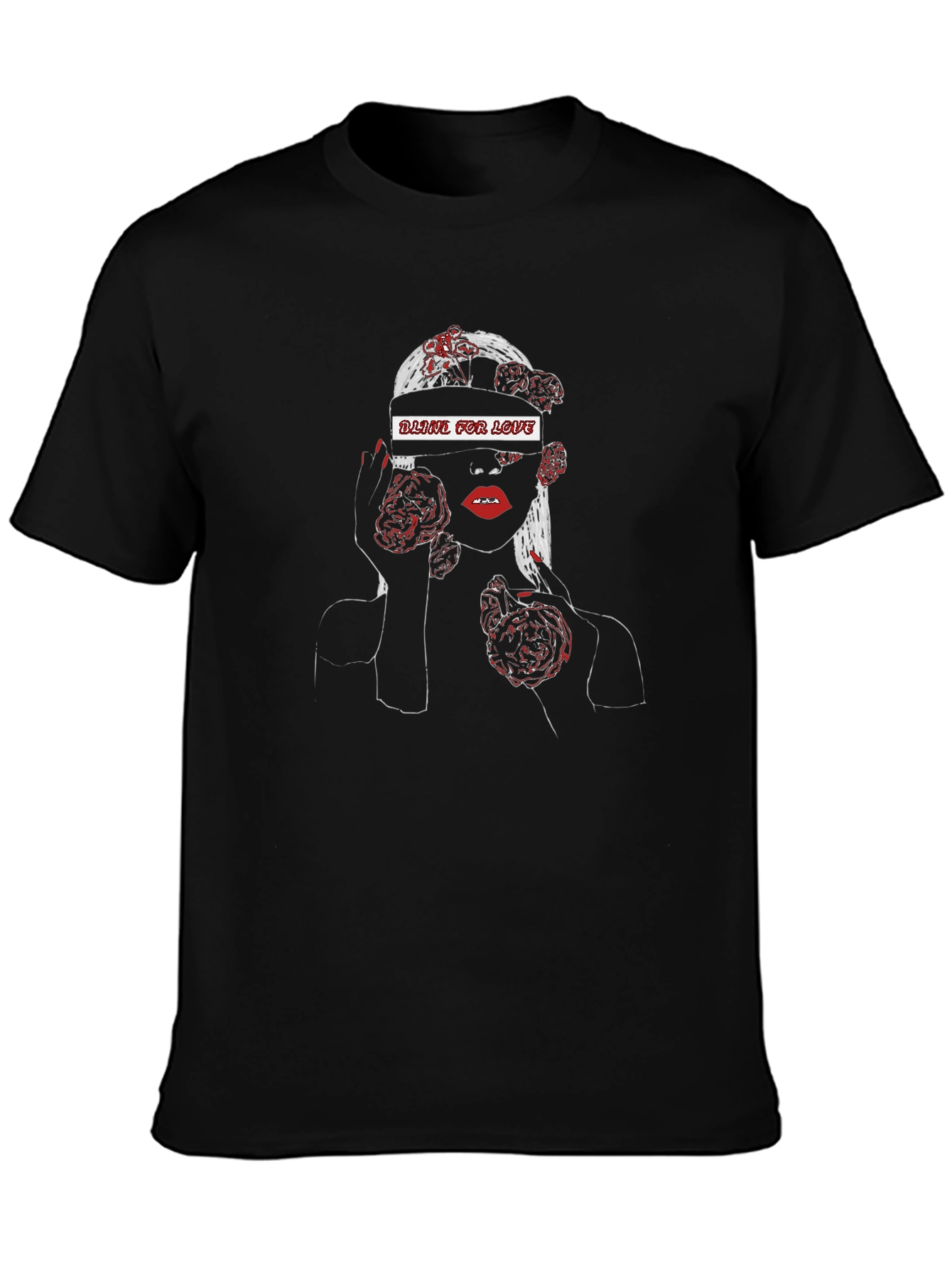 Blind for Love Graphic T-Shirt