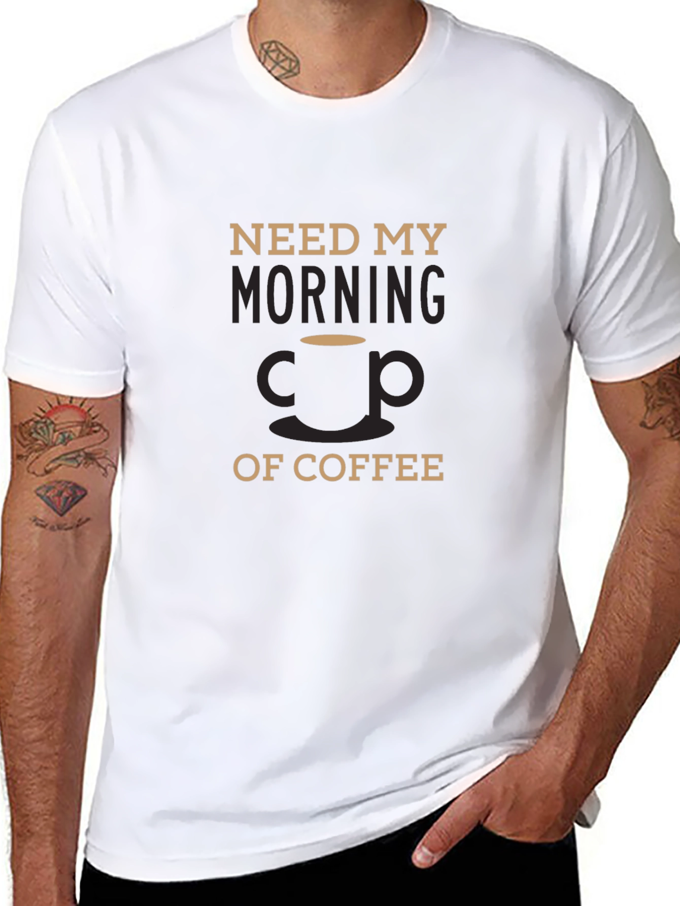 Need My Morning Coffee Graphic Tee