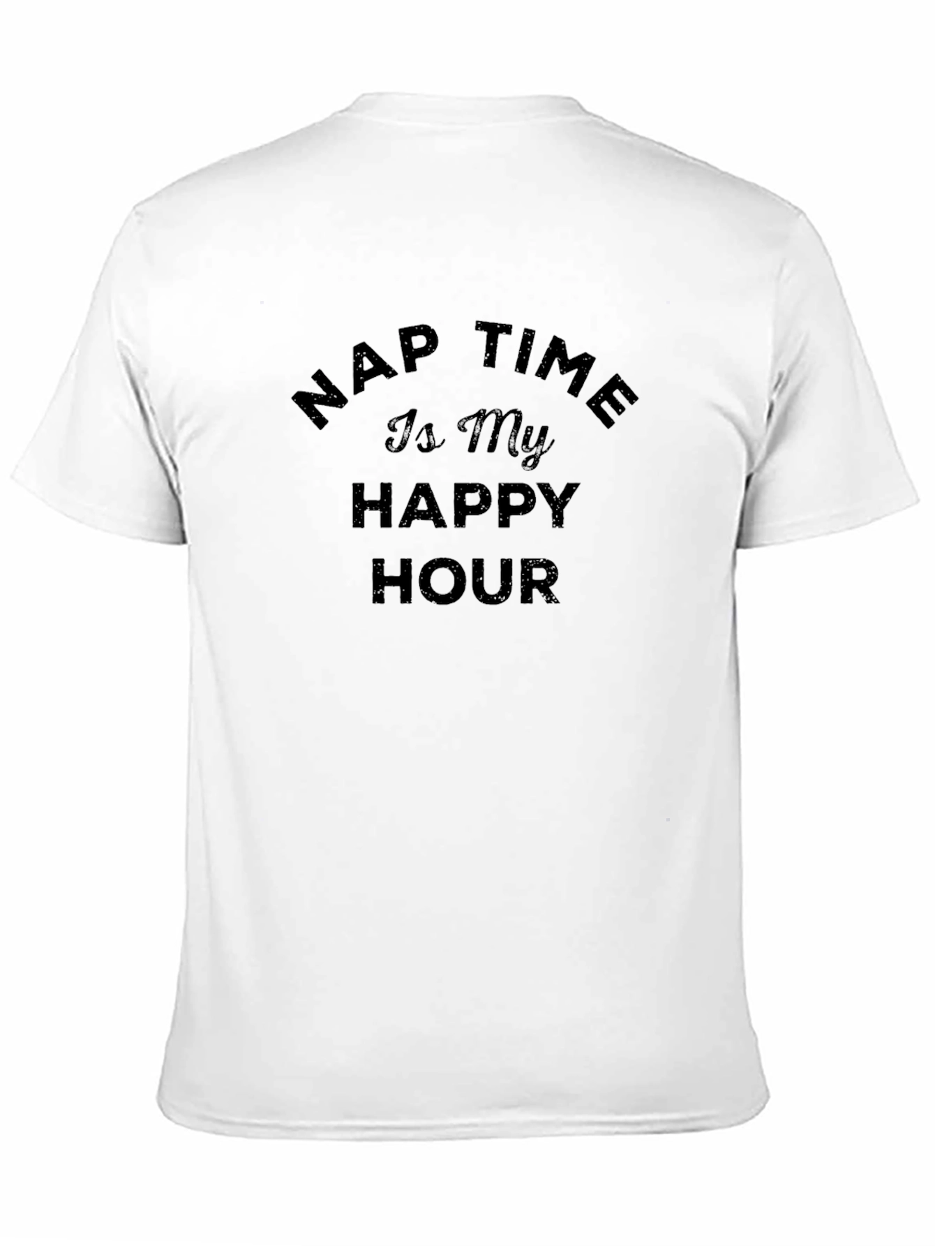 Nap Time Is My Happy Hour Graphic Tee