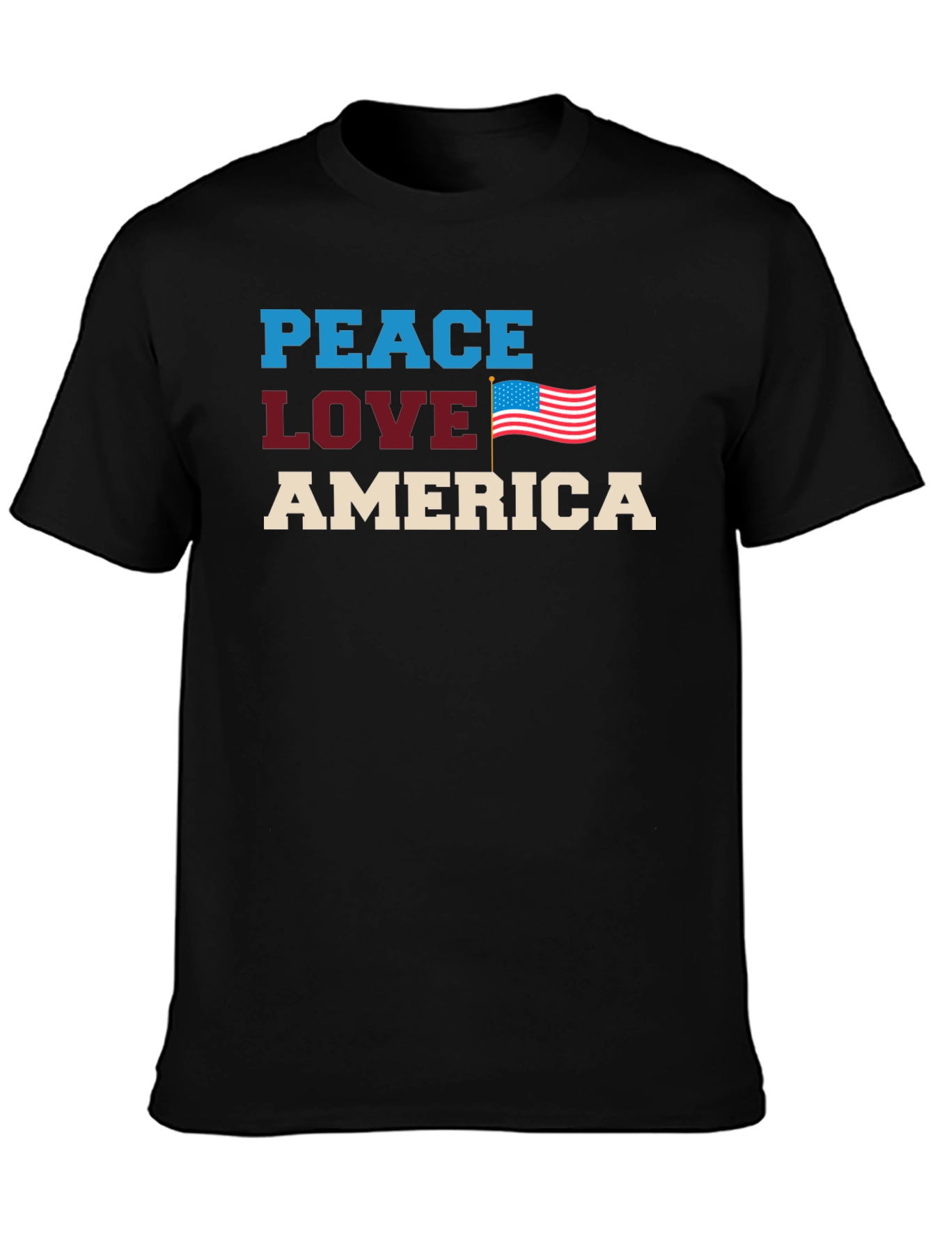 Peace Love America T-Shirt