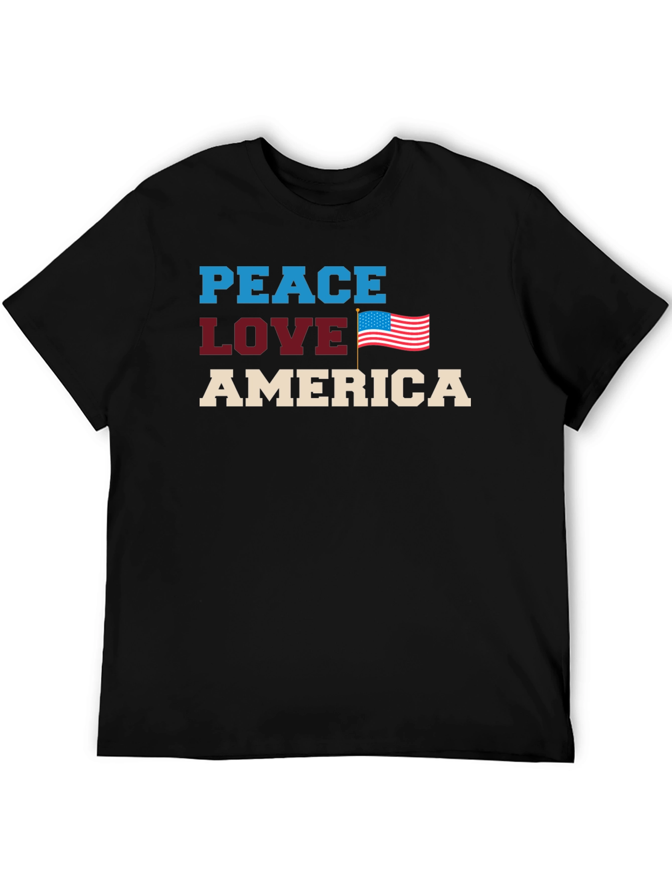 Peace Love America T-Shirt