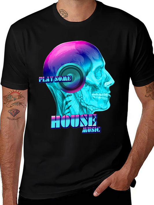 Play Some House Music Graphic T-Shirt