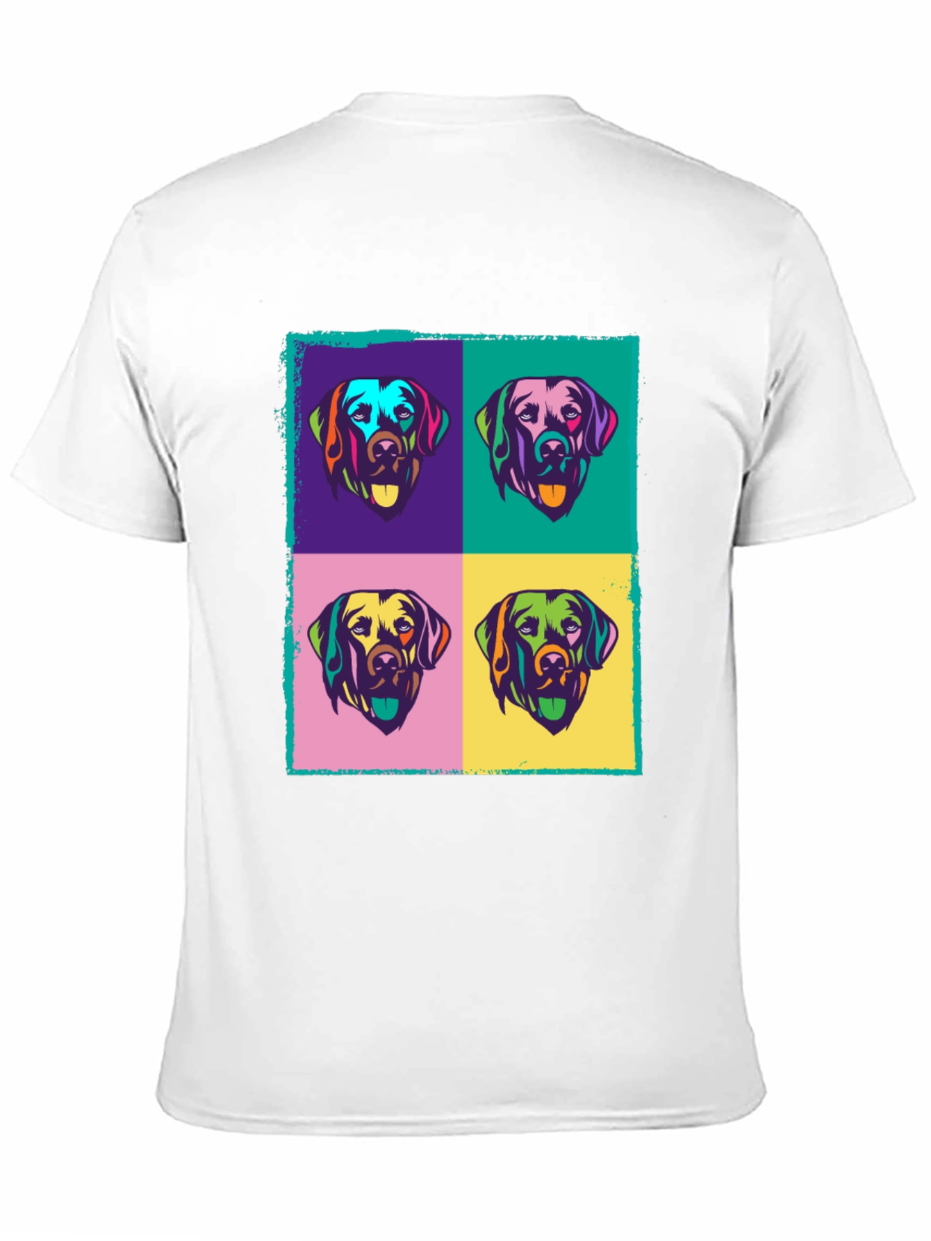 Pop Art Dog Graphic T-Shirt