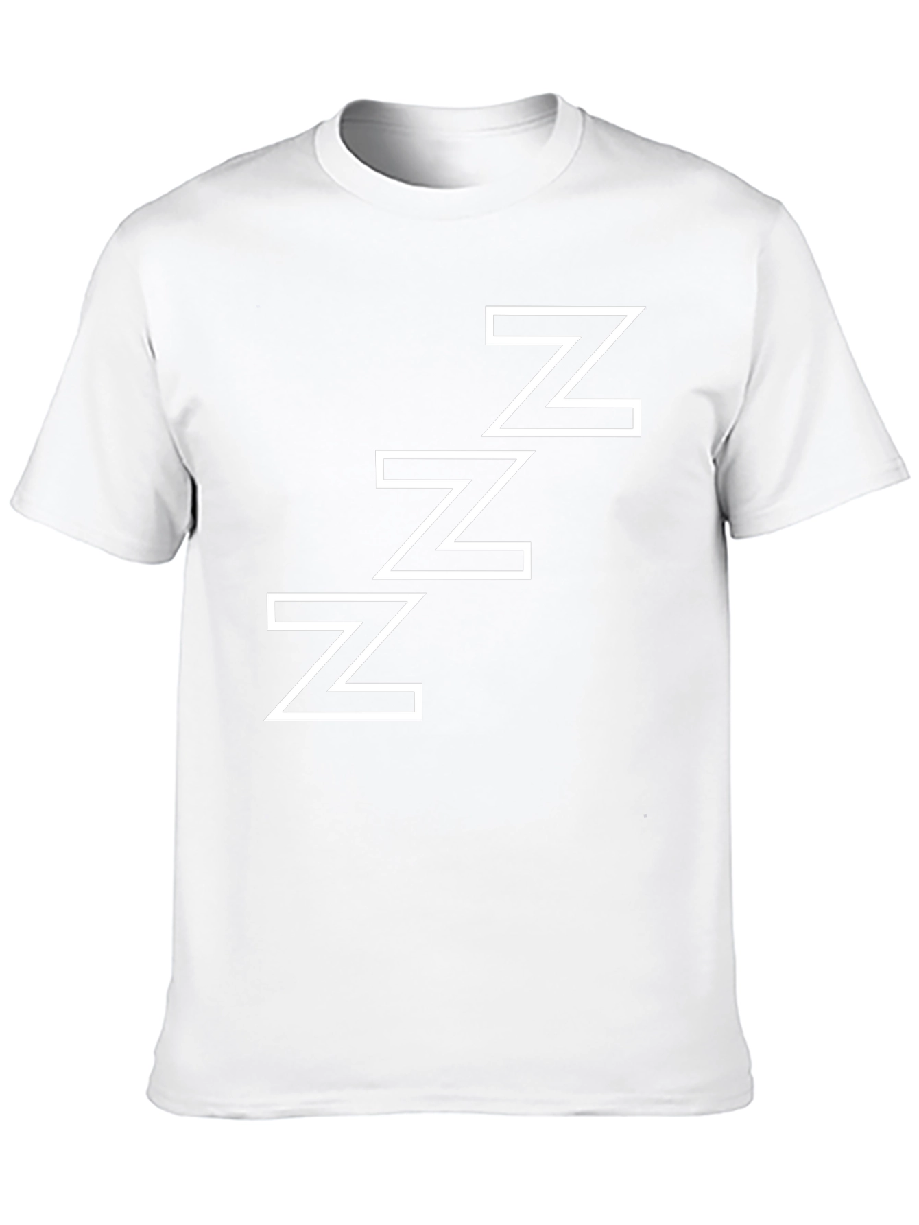 ZZZ Graphic Black T-Shirt