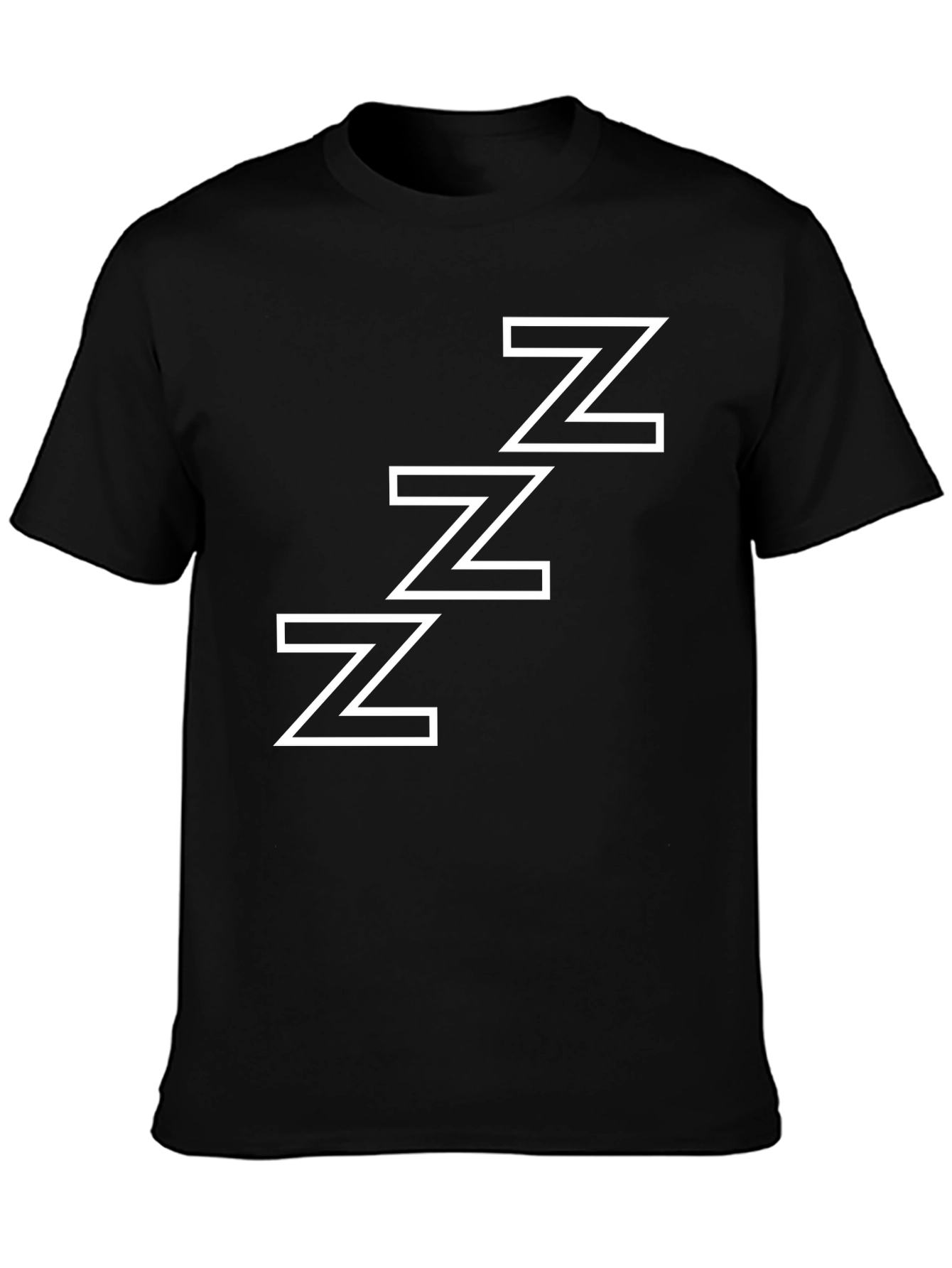 ZZZ Graphic Black T-Shirt