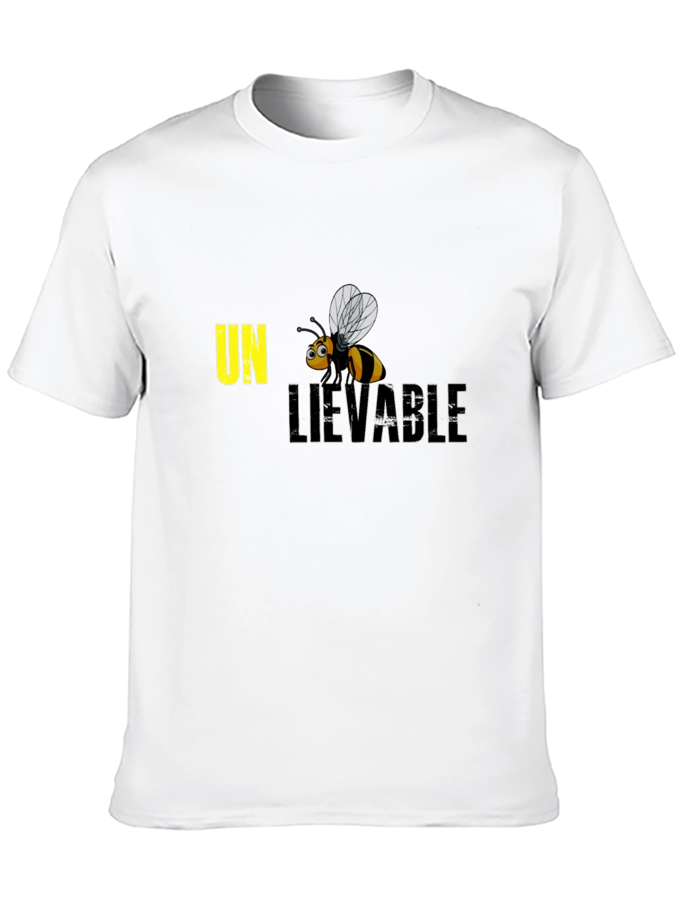 Un-bee-lievable Graphic Tee - Black Casual Shirt
