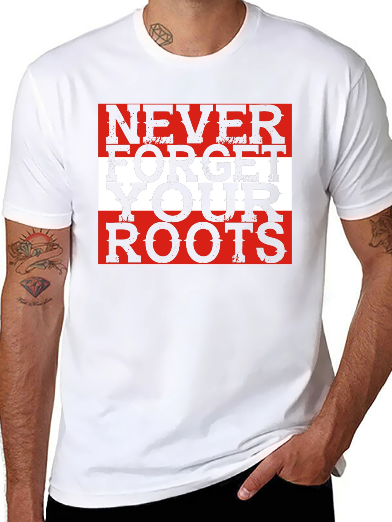 Never Forget Your Roots Graphic Tee