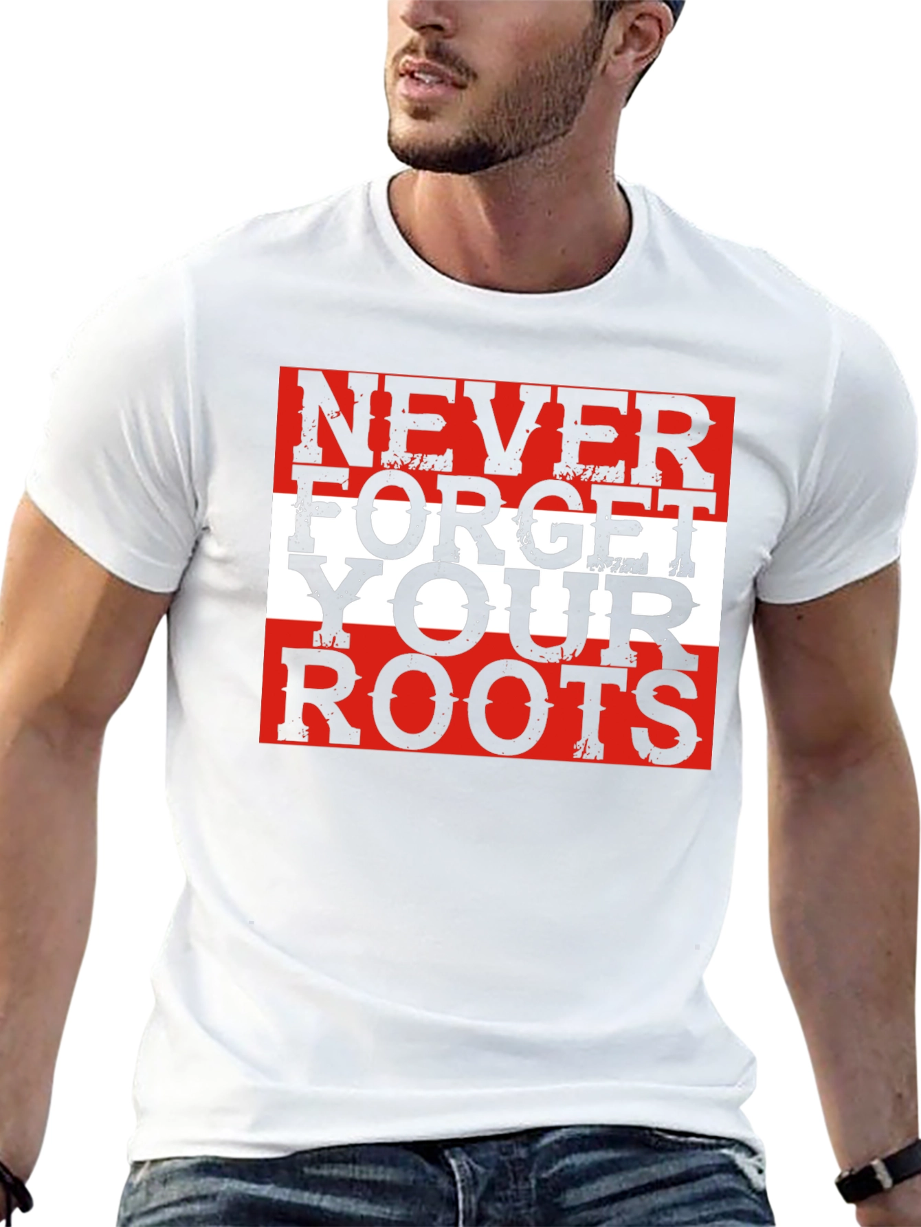 Never Forget Your Roots Graphic Tee