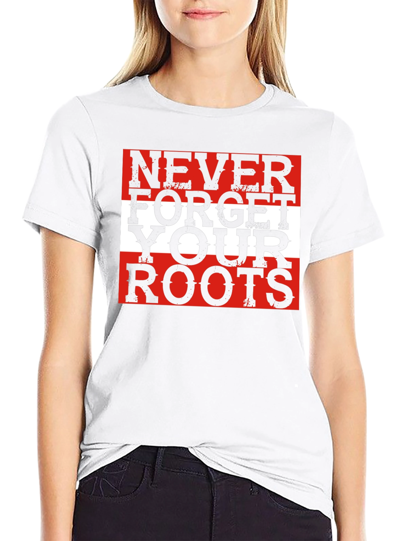 Never Forget Your Roots Graphic Tee