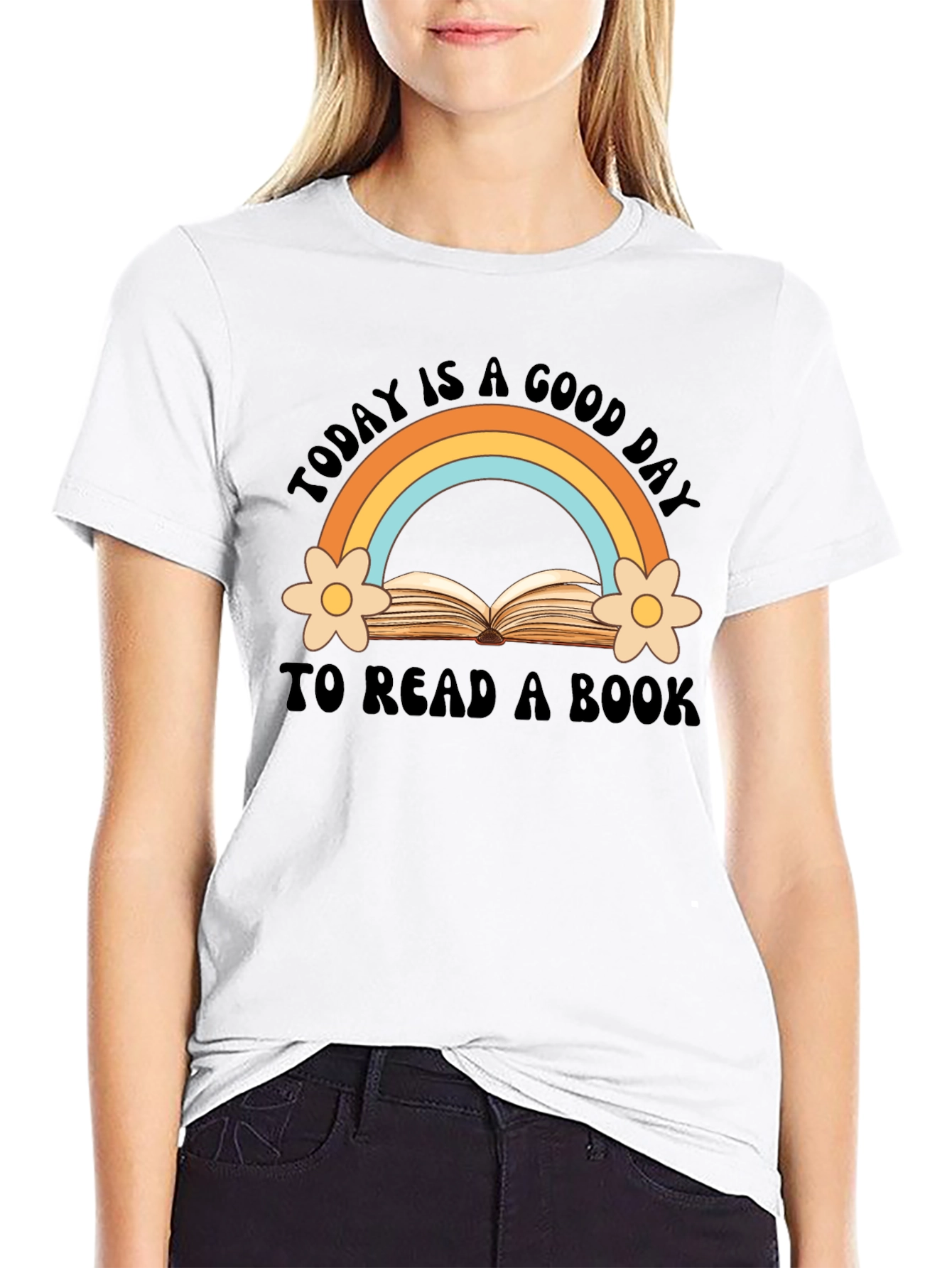 Good Day to Read Book Graphic Tee