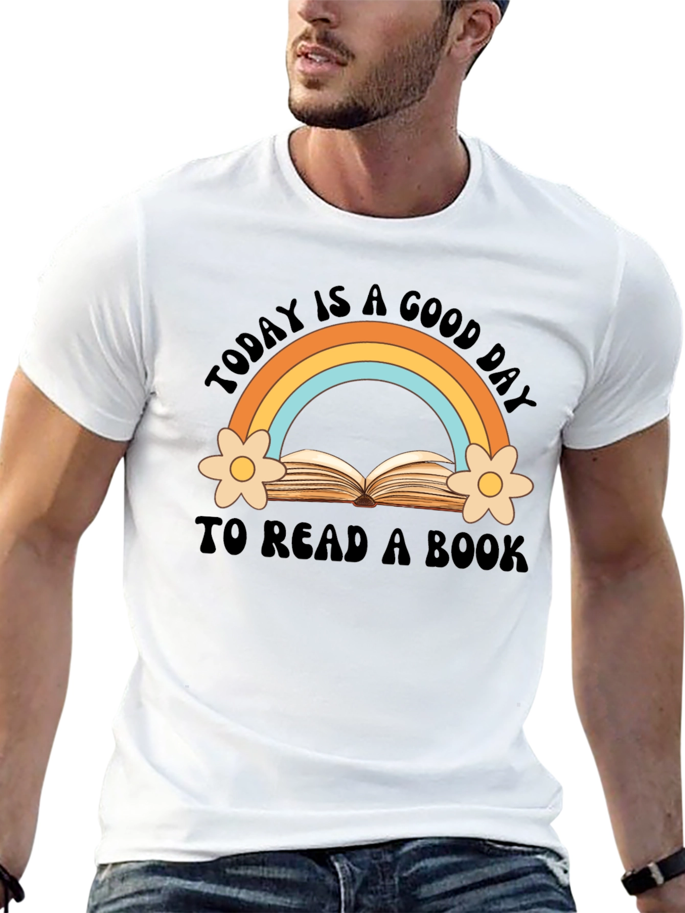 Good Day to Read Book Graphic Tee