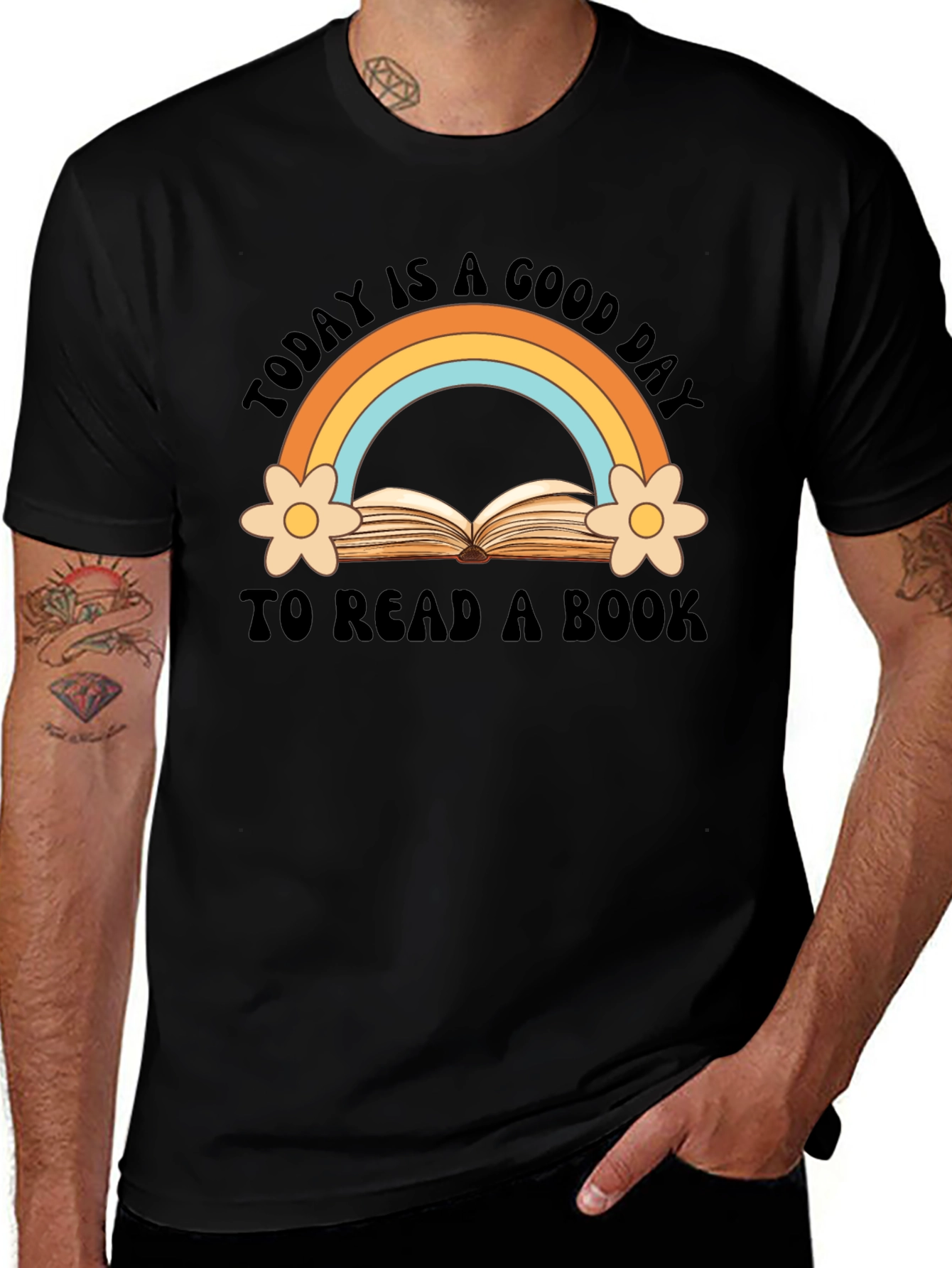 Good Day to Read Book Graphic Tee