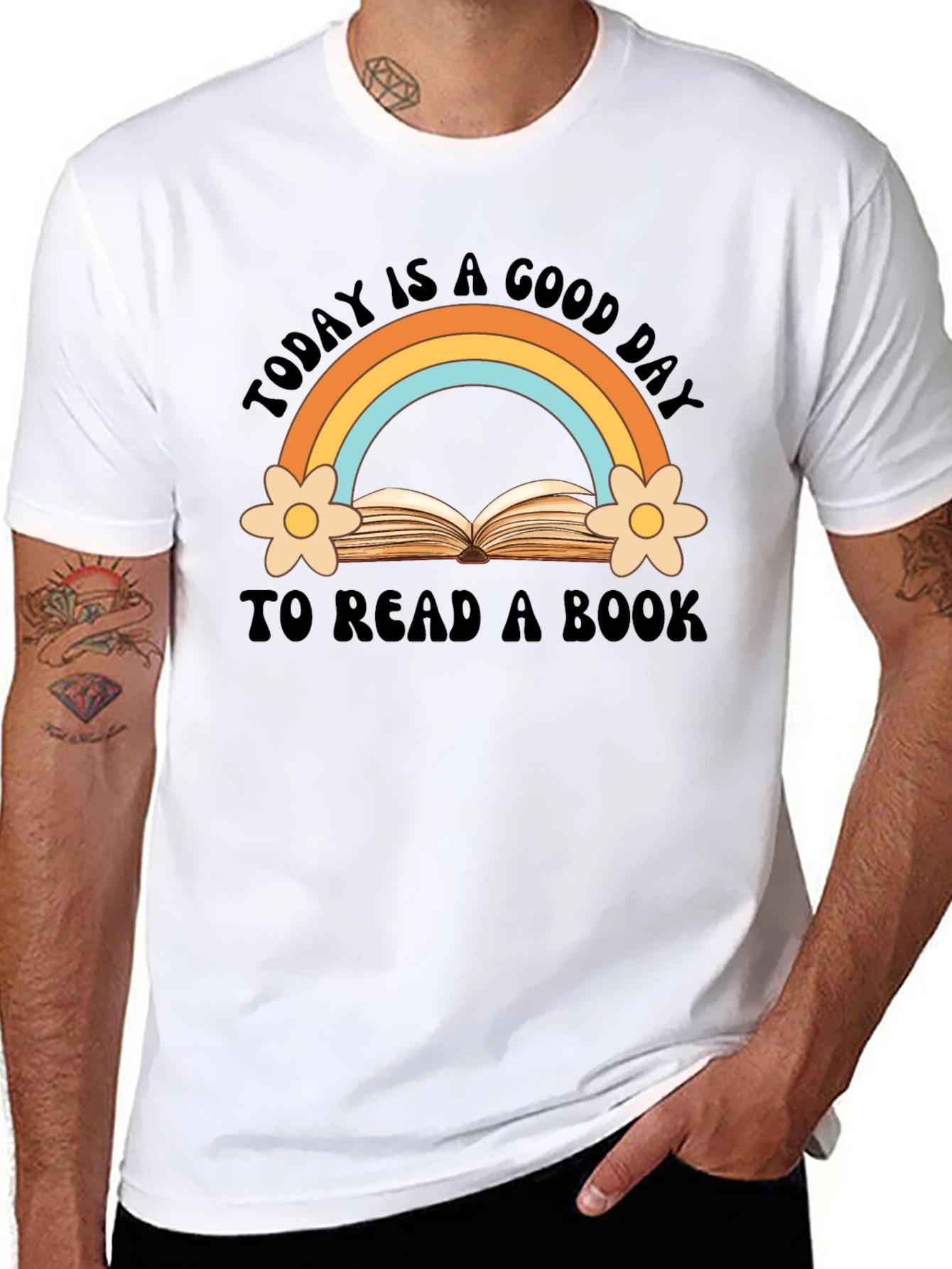 Good Day to Read Book Graphic Tee