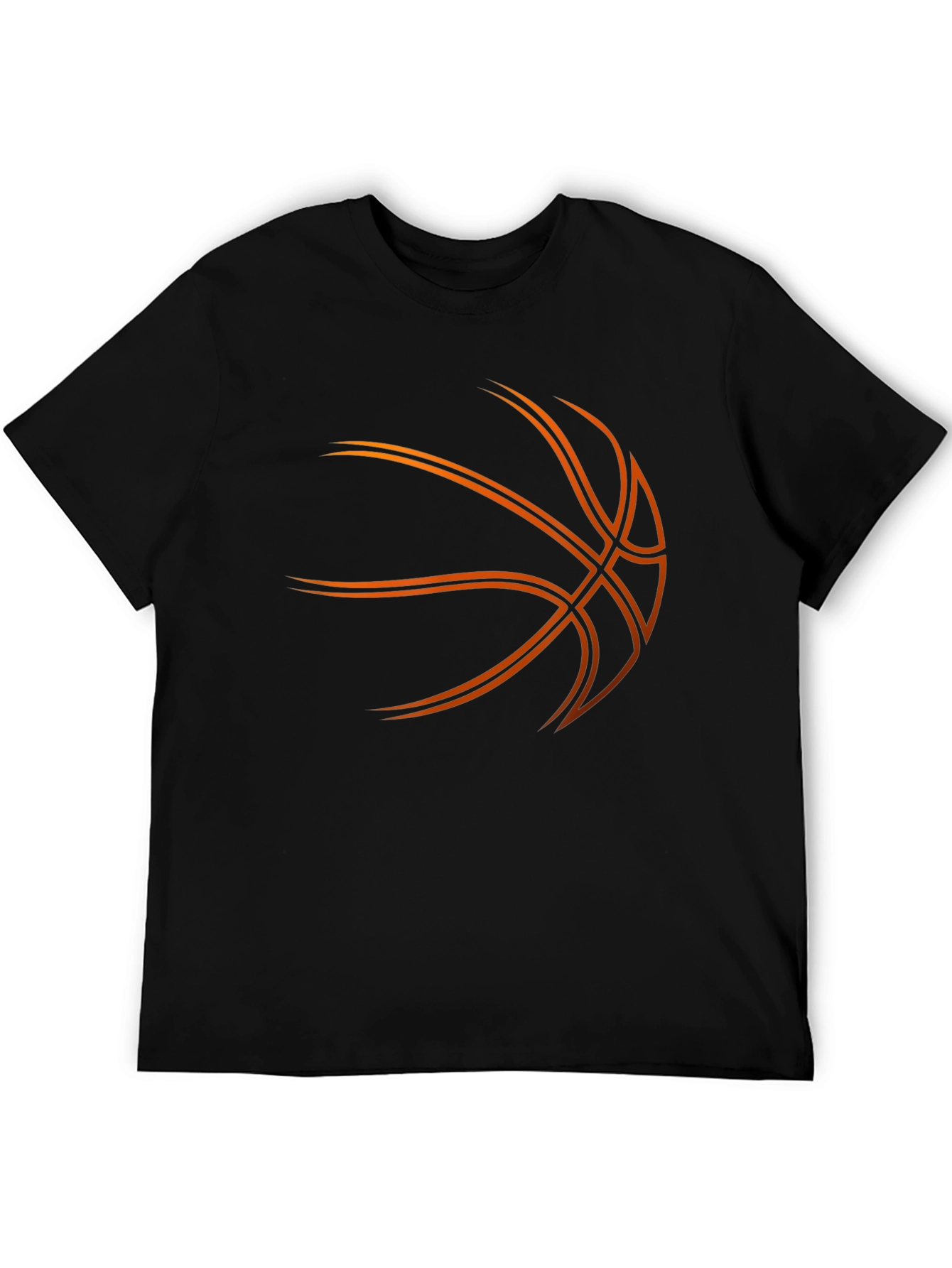 Basketball Graphic Tee - Black