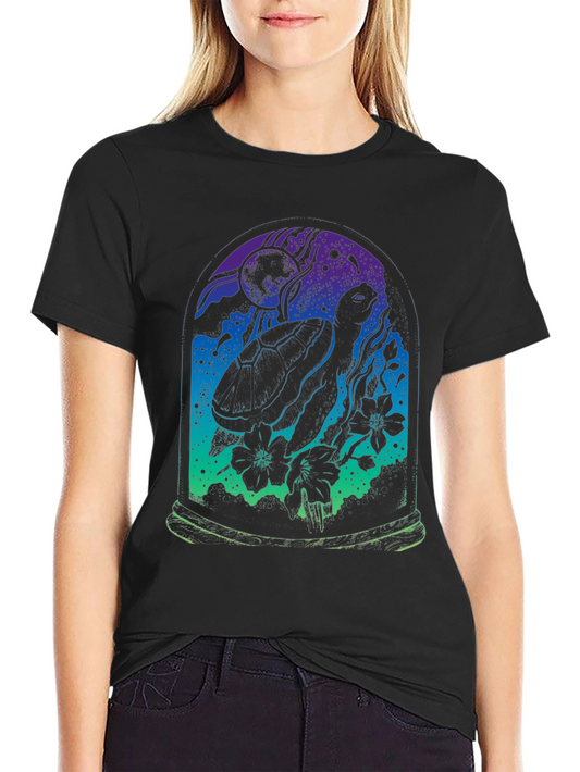 Turtle Terrarium Graphic T-Shirt