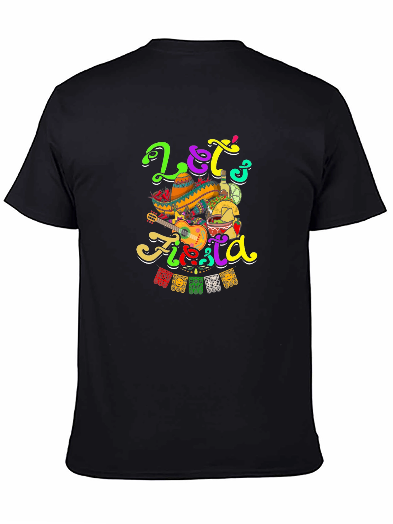 Lets Fiesta T-Shirt - Party Celebration Tee