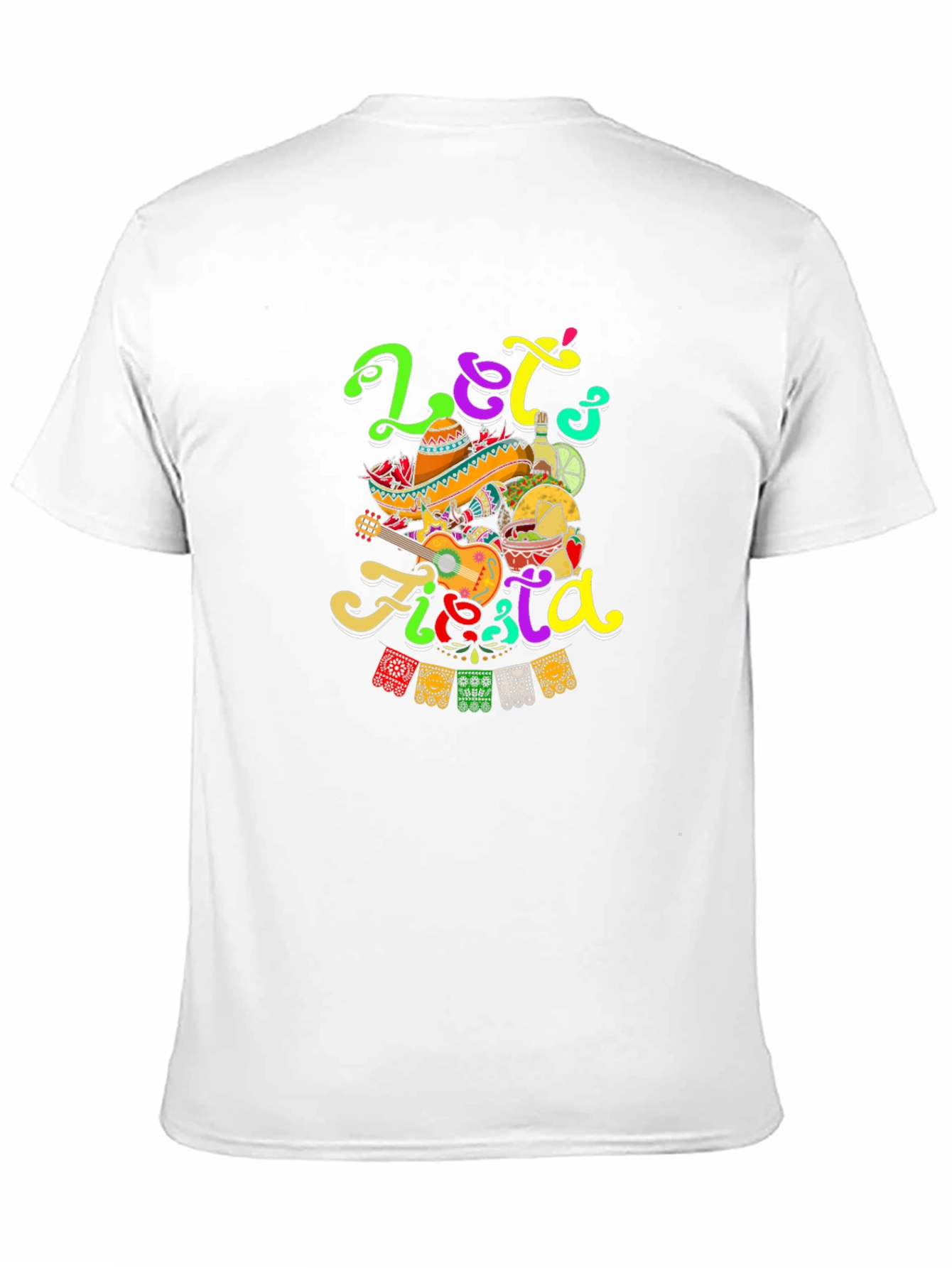 Lets Fiesta T-Shirt - Party Celebration Tee