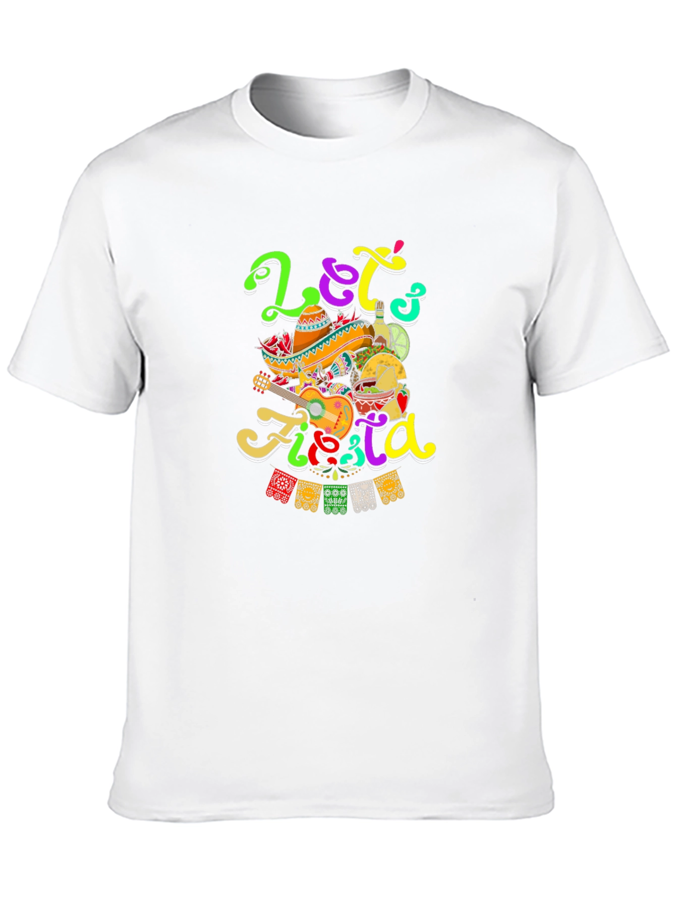 Lets Fiesta T-Shirt - Party Celebration Tee