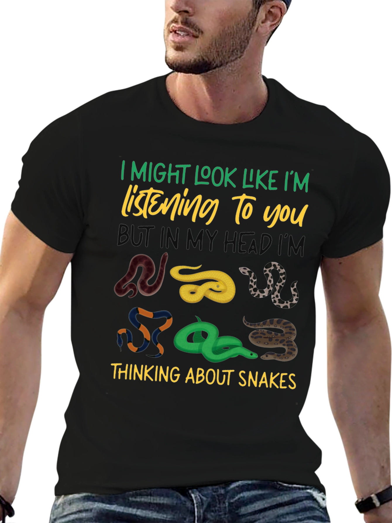 Snake Lover Graphic Tee