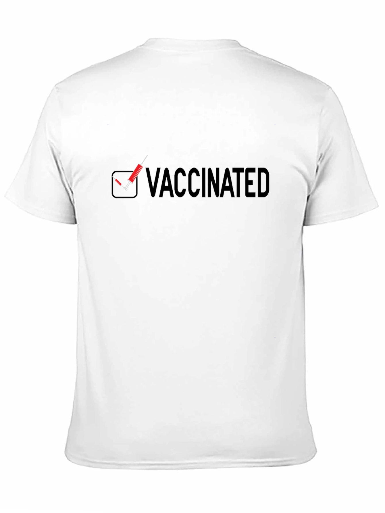 Vaccinated Graphic Tee - Show Your Support!