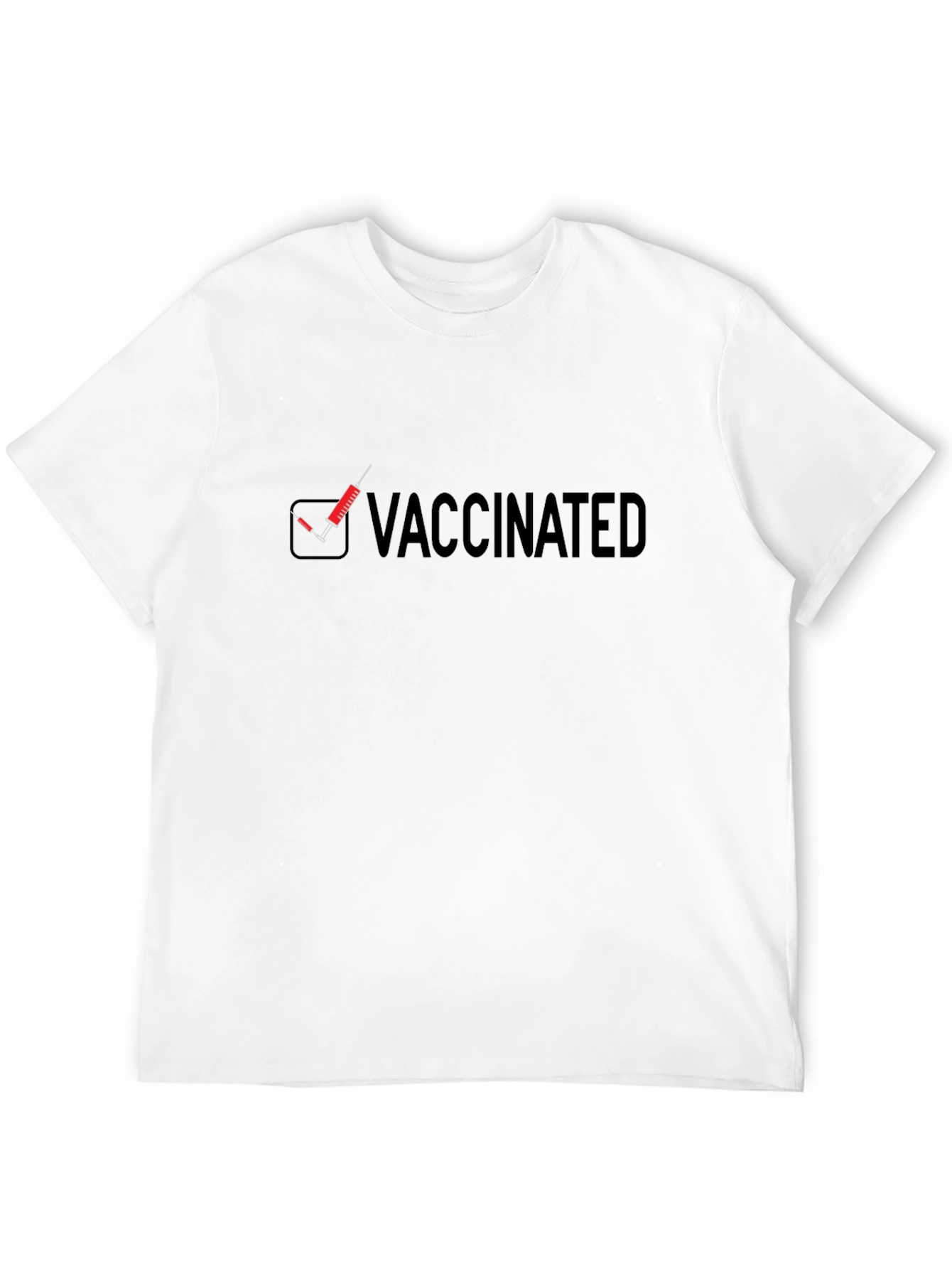 Vaccinated Graphic Tee - Show Your Support!