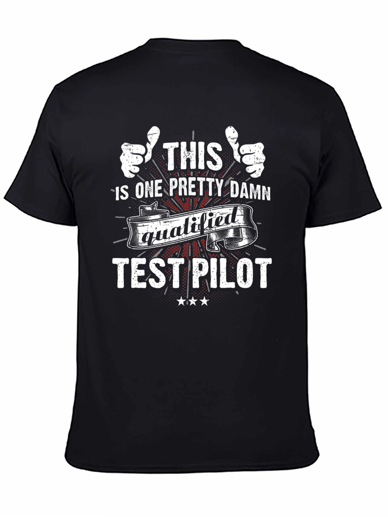 Qualified Test Pilot Graphic Tee