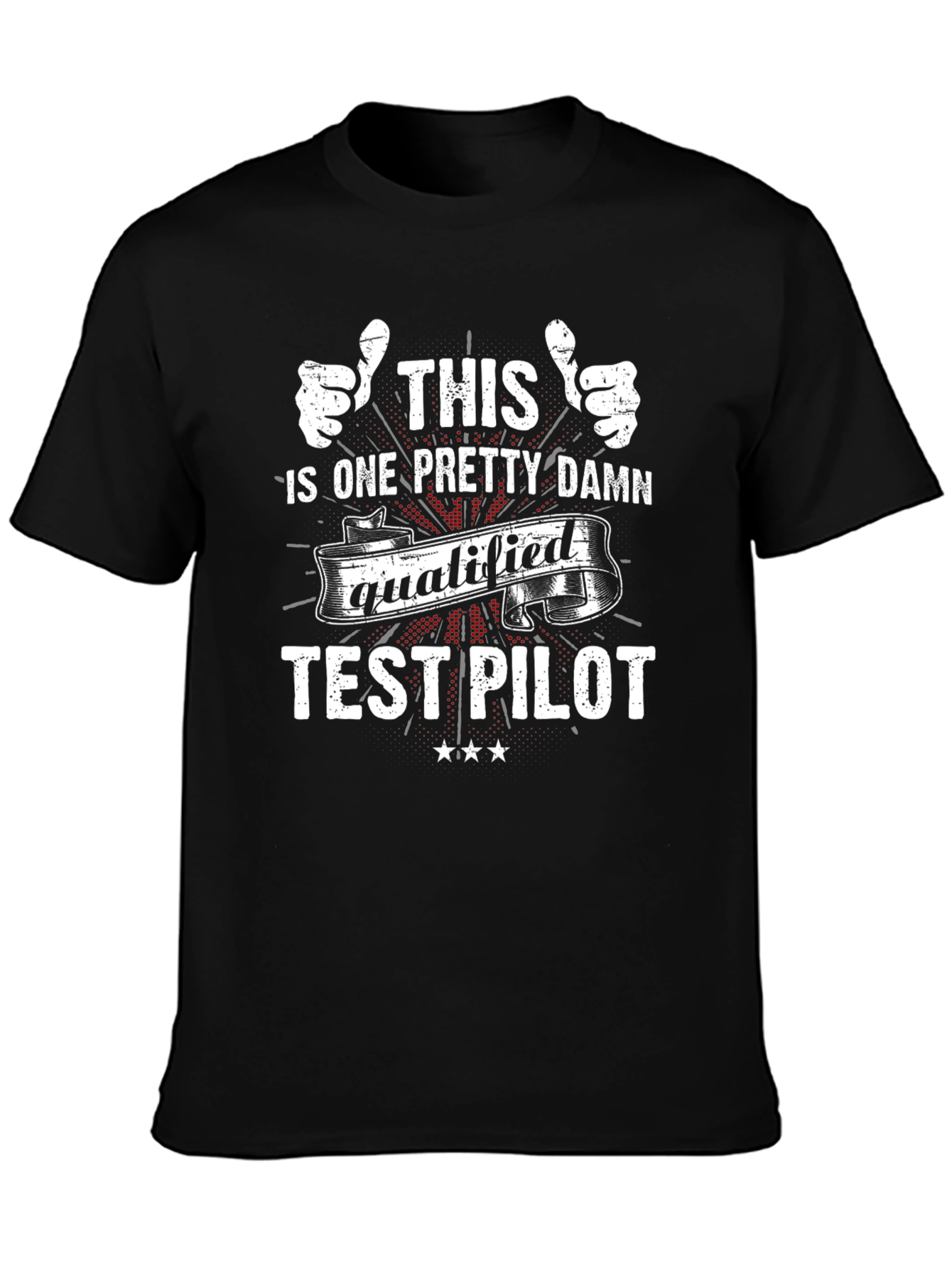 Qualified Test Pilot Graphic Tee