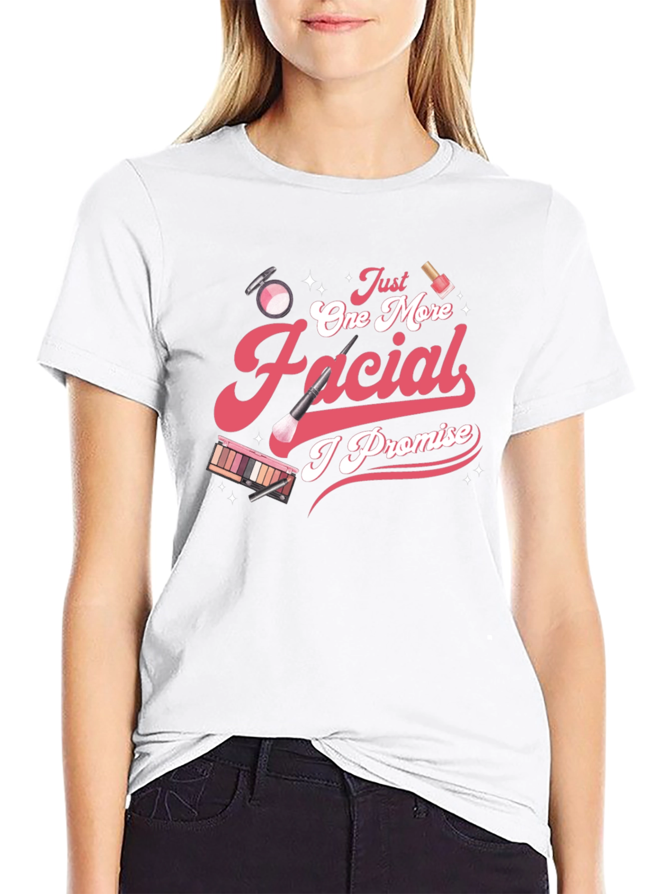 Facial Promise T-Shirt - Makeup Lover Tee