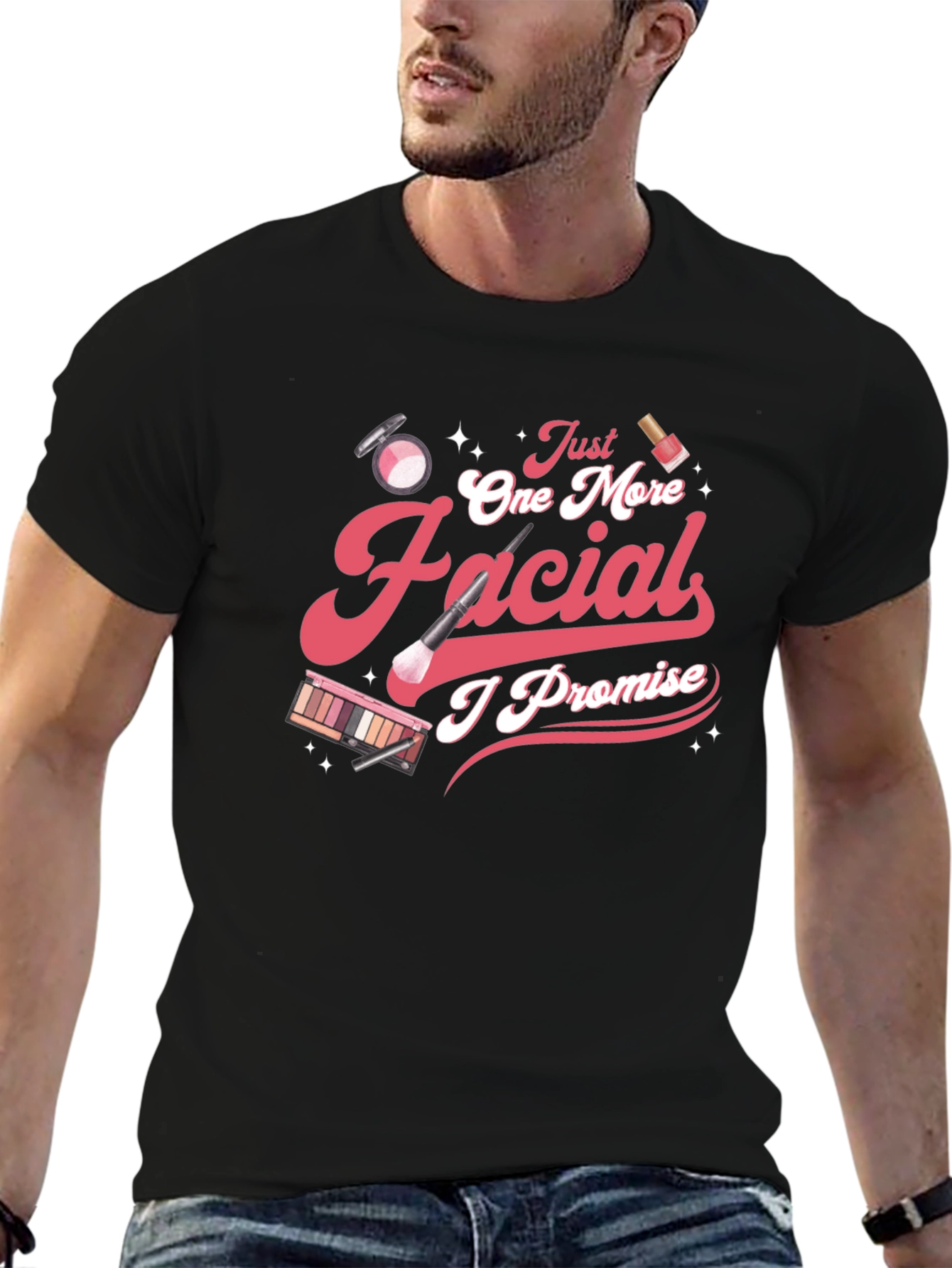 Facial Promise T-Shirt - Makeup Lover Tee