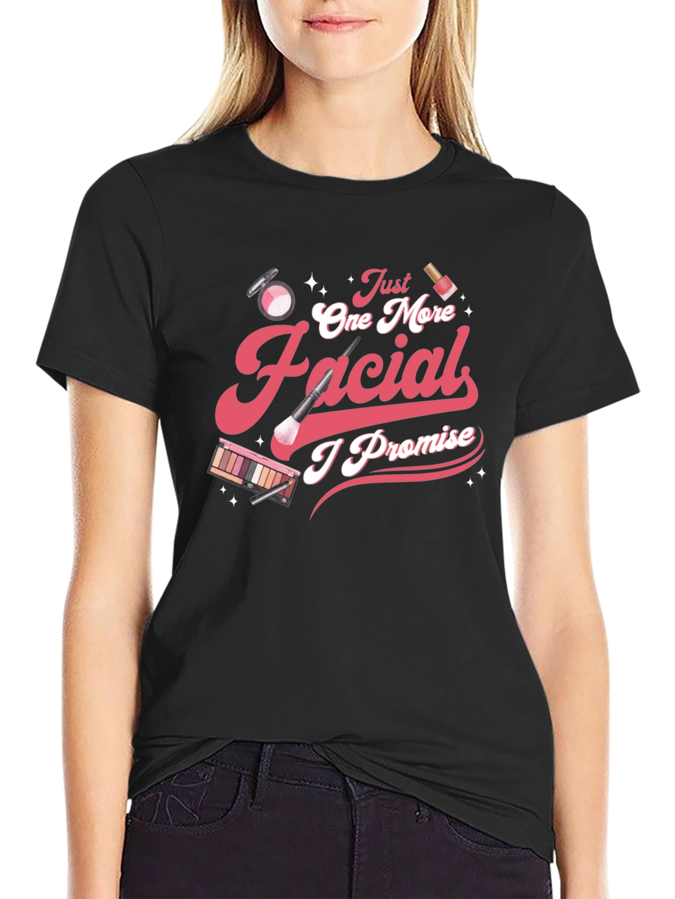 Facial Promise T-Shirt - Makeup Lover Tee