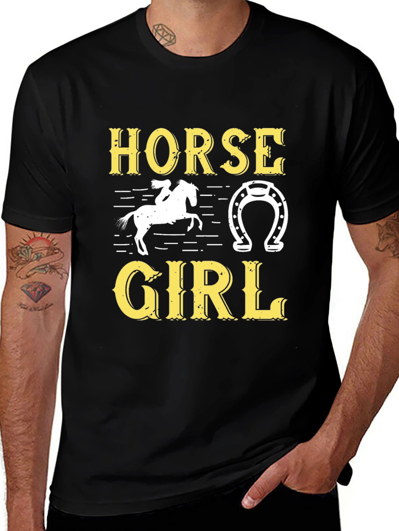 Horse Girl T-Shirt - Equestrian Tee