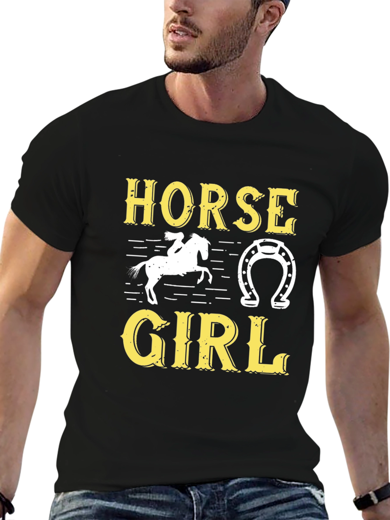 Horse Girl T-Shirt - Equestrian Tee