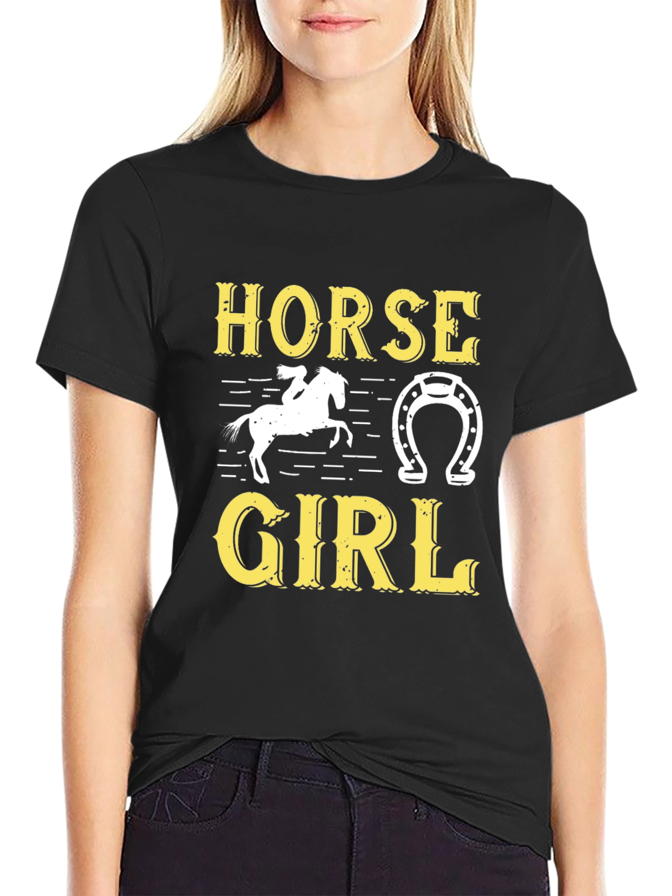 Horse Girl T-Shirt - Equestrian Tee