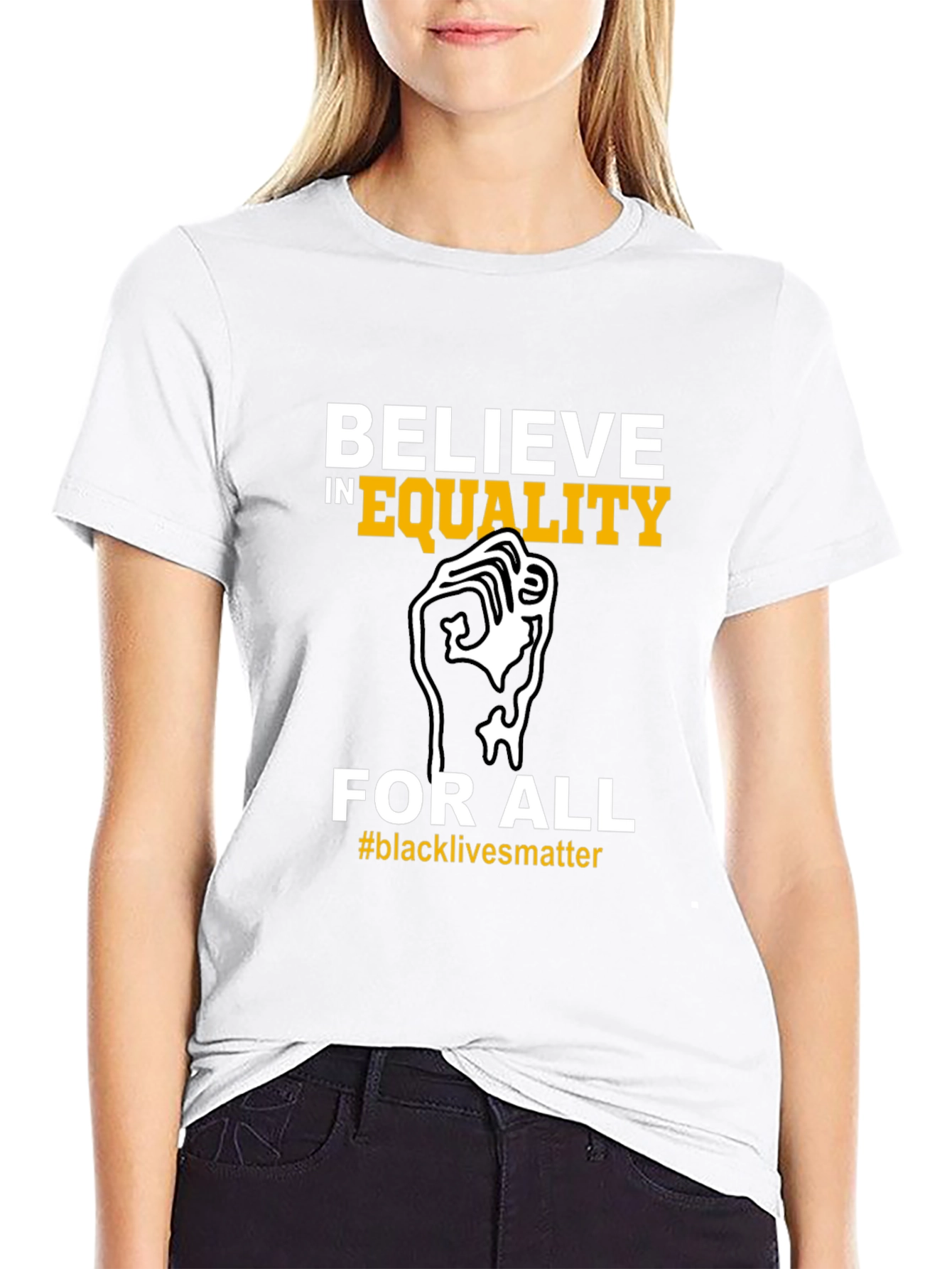 Equality T-Shirt: Black Lives Matter Design