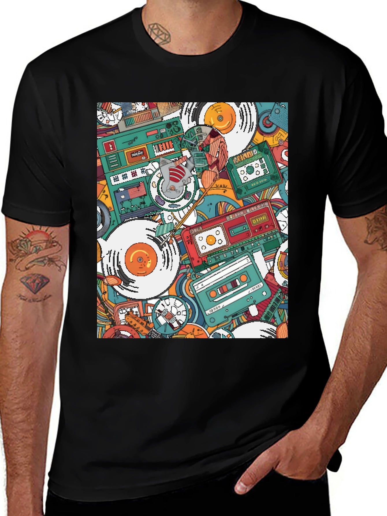 Retro Music T-Shirt