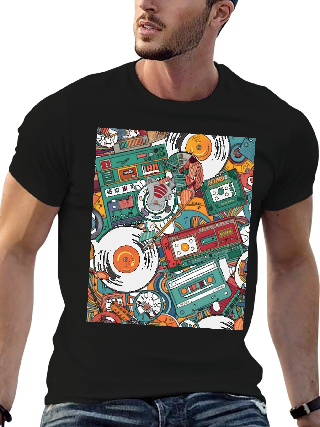 Retro Music T-Shirt