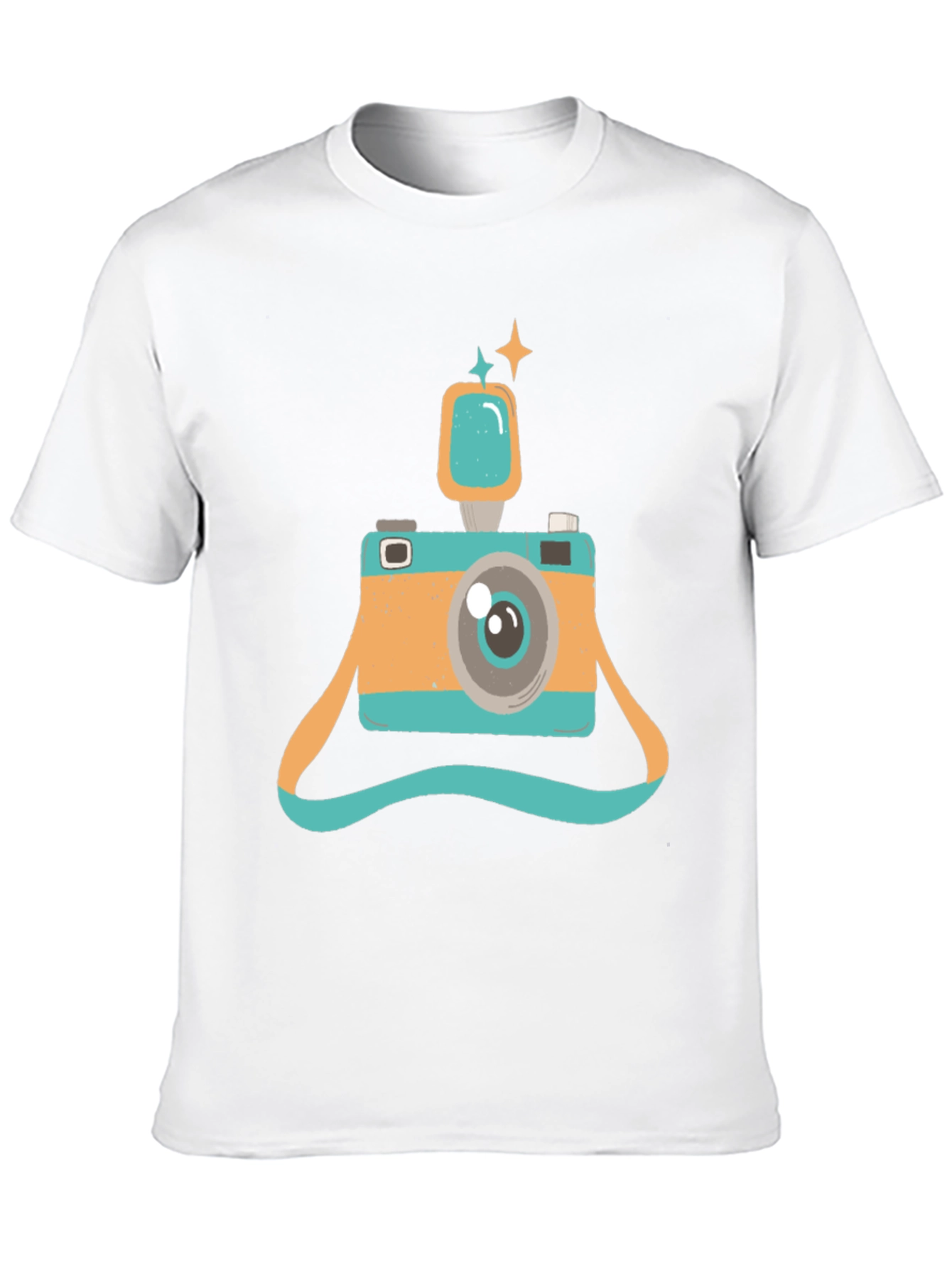 Retro Camera Graphic T-Shirt - Stylish & Unique Design
