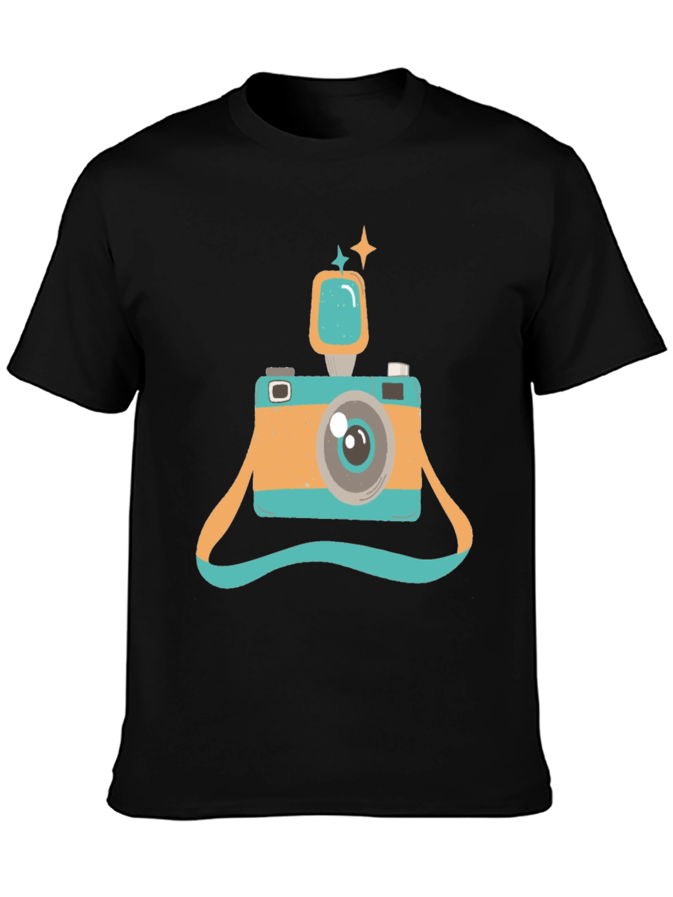 Retro Camera Graphic T-Shirt - Stylish & Unique Design