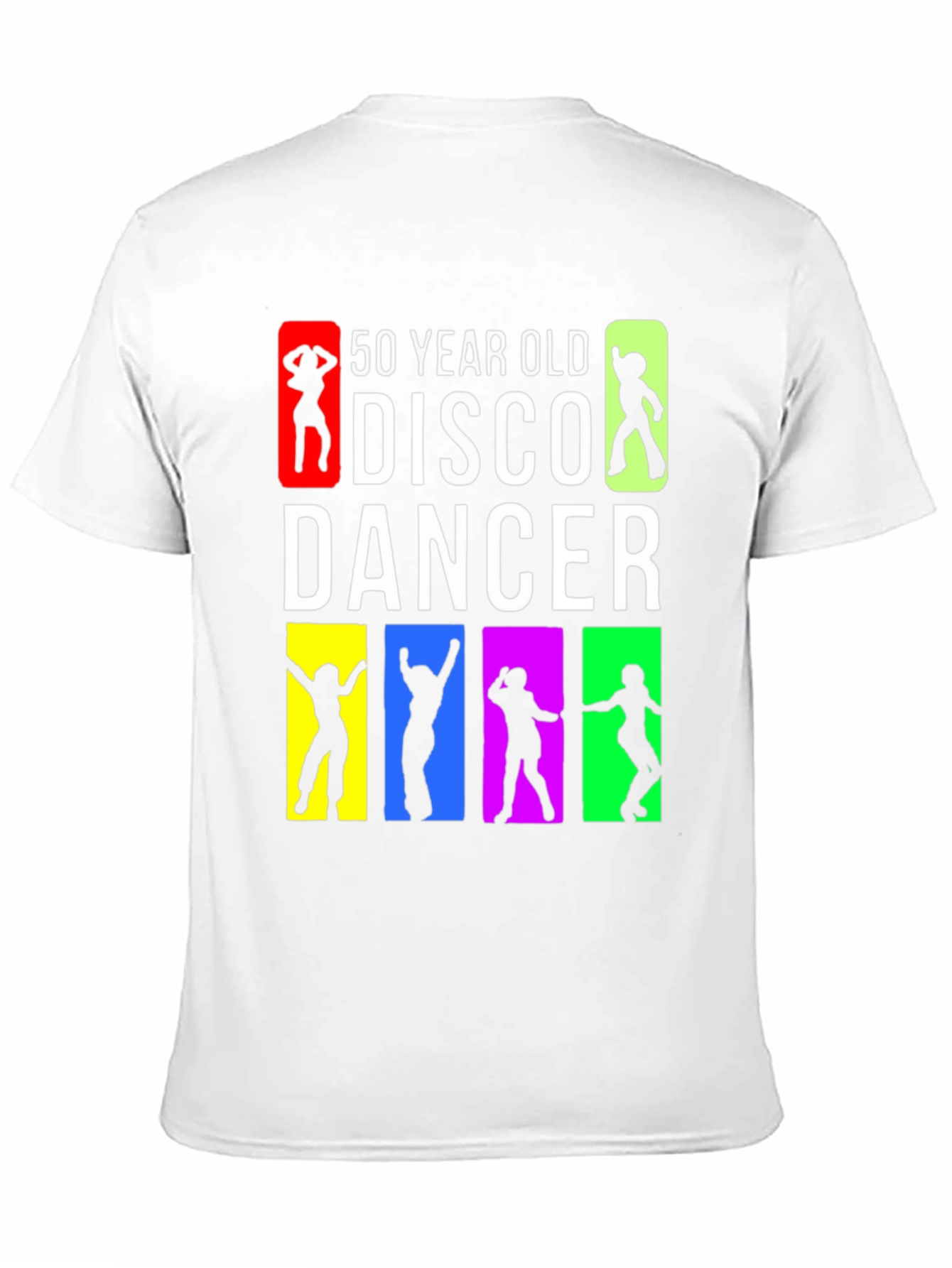 50 Year Old Disco Dancer Black T-Shirt