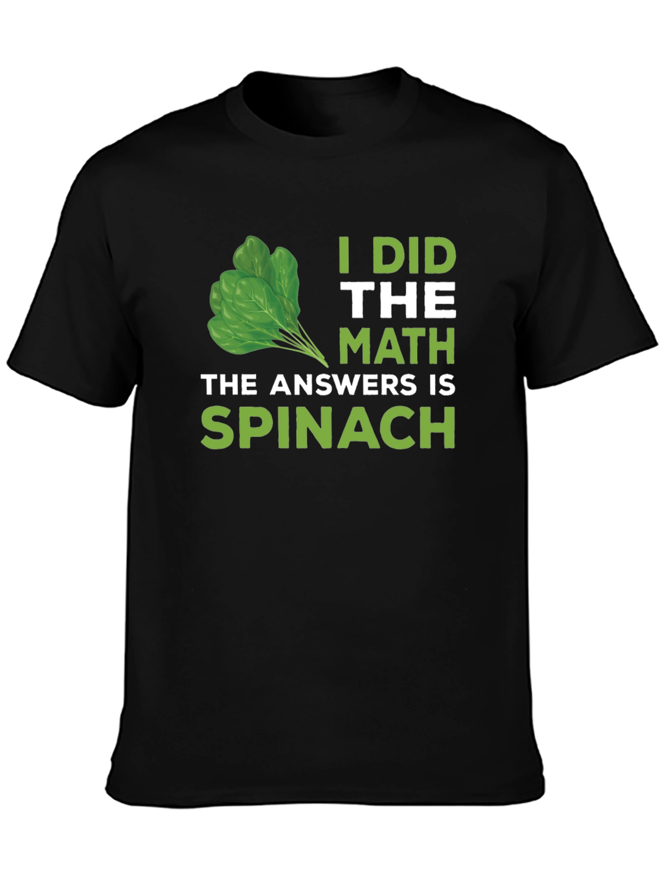 Math is Spinach T-Shirt