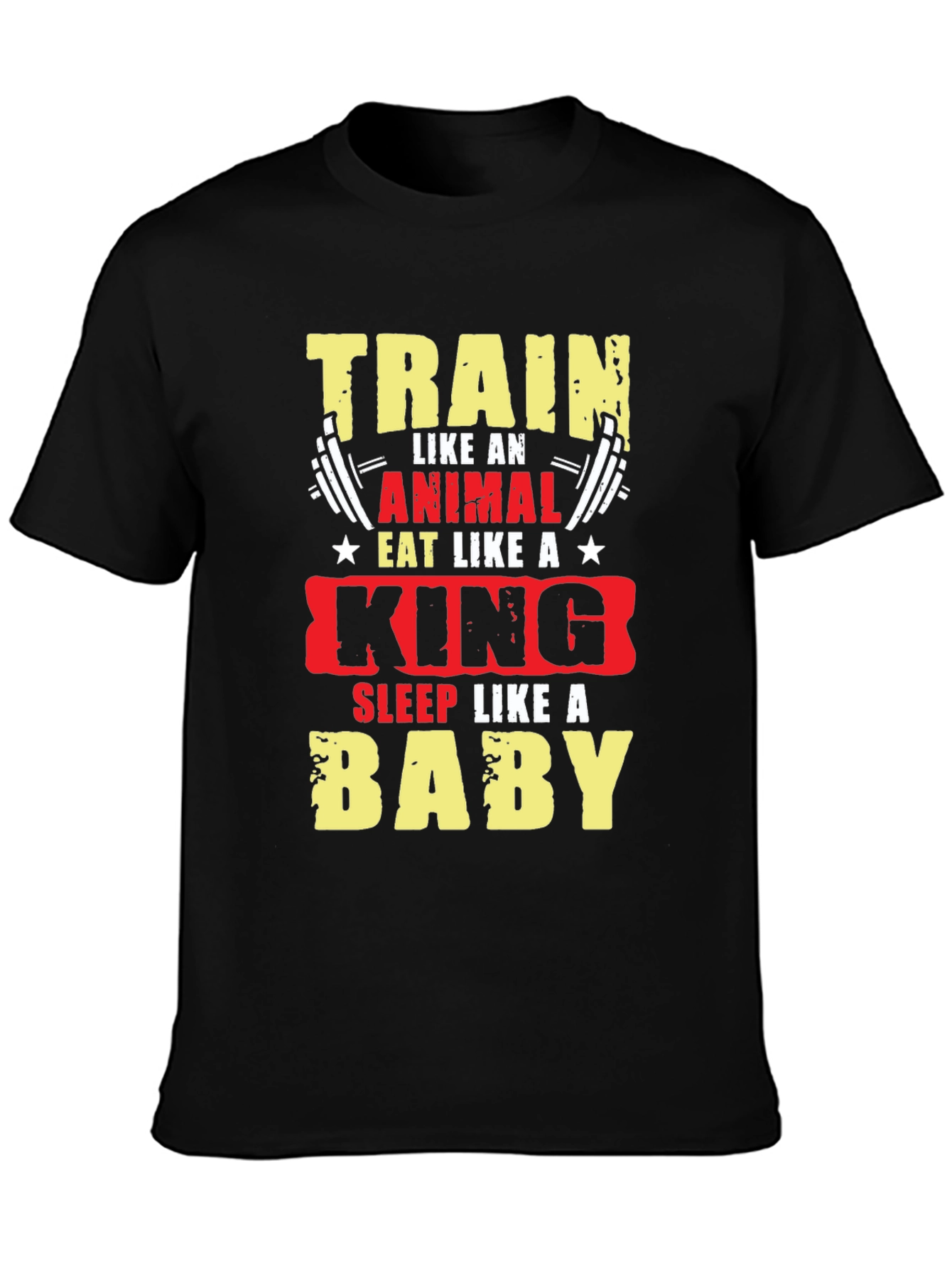 Train Like An Animal Graphic T-Shirt