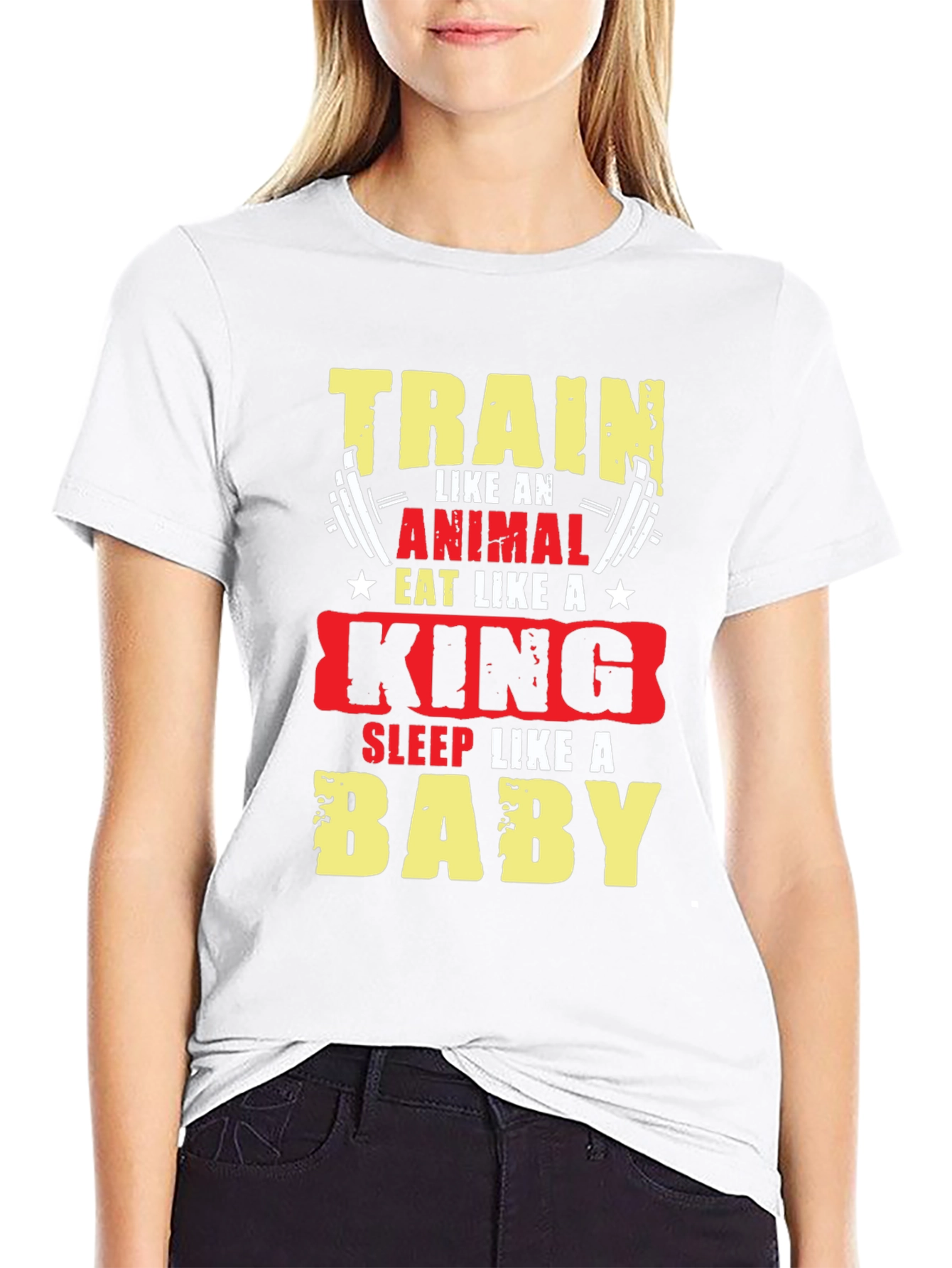 Train Like An Animal Graphic T-Shirt