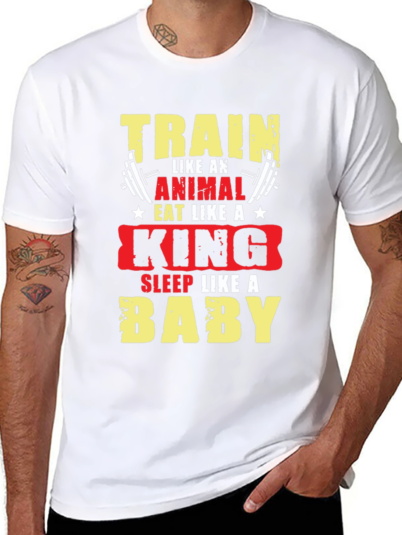 Train Like An Animal Graphic T-Shirt