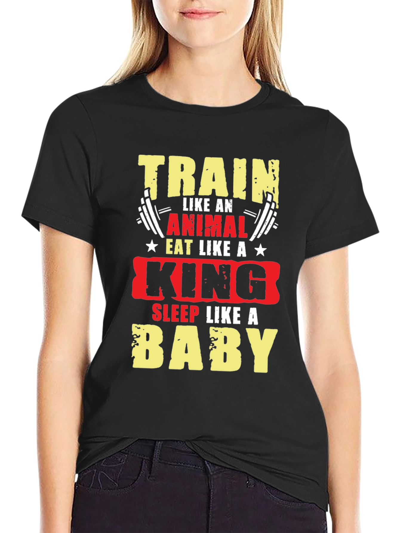Train Like An Animal Graphic T-Shirt