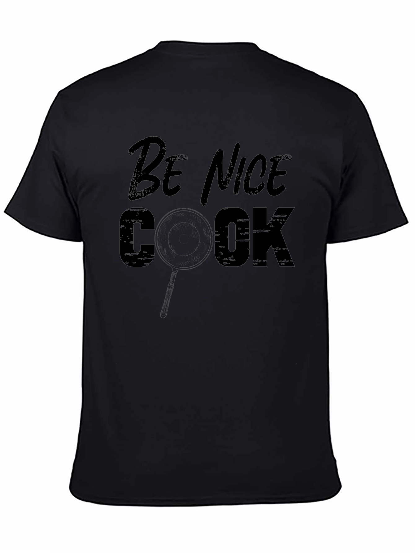 Be Nice Cook T-Shirt - Funny Chef Tee