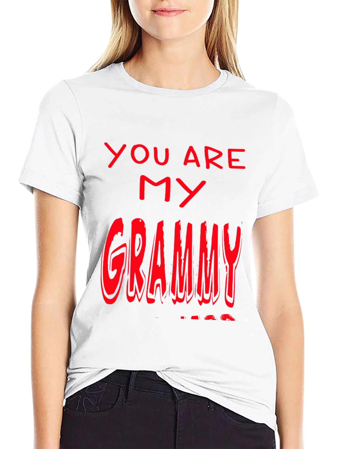 You are my Grammy T-Shirt - Black