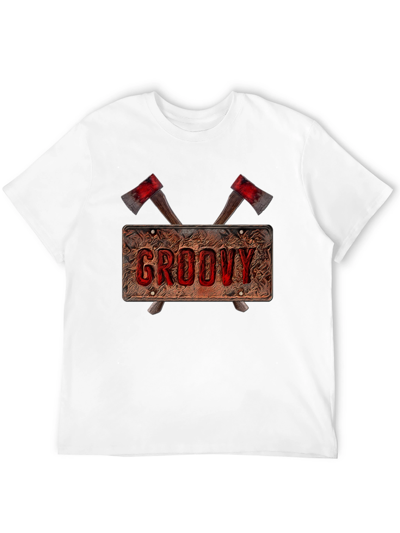Groovy Axe Graphic T-Shirt
